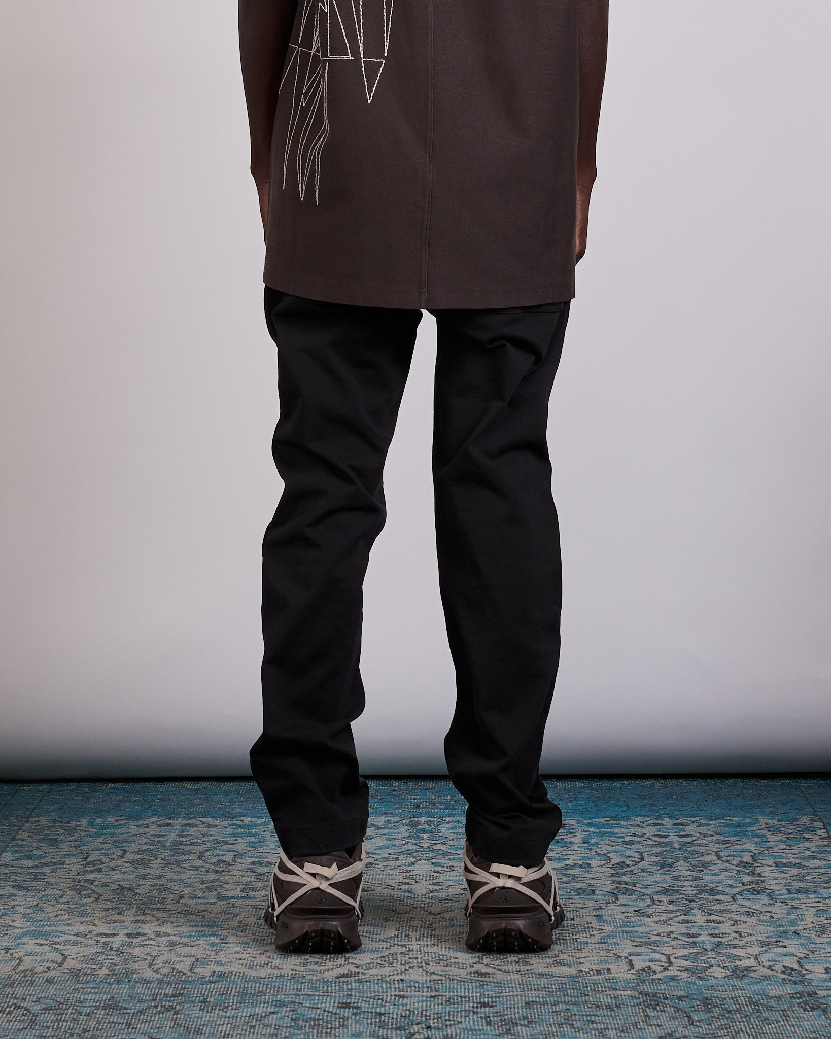 Rick Owens x Moncler Jogger Heavy Jersey Pant Black