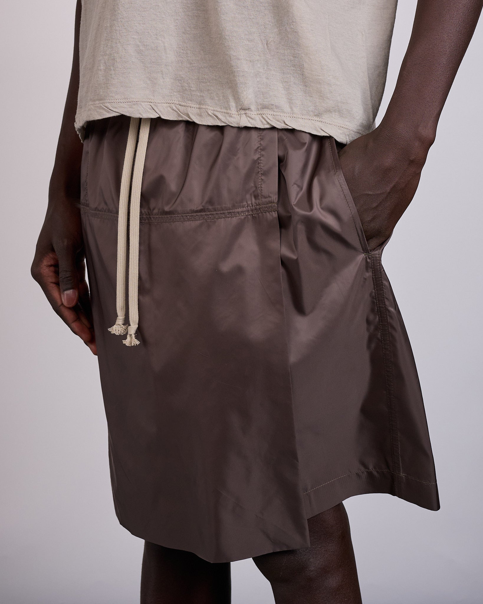 Rick Owens x Moncler Kiltshorts Short Dark Dust
