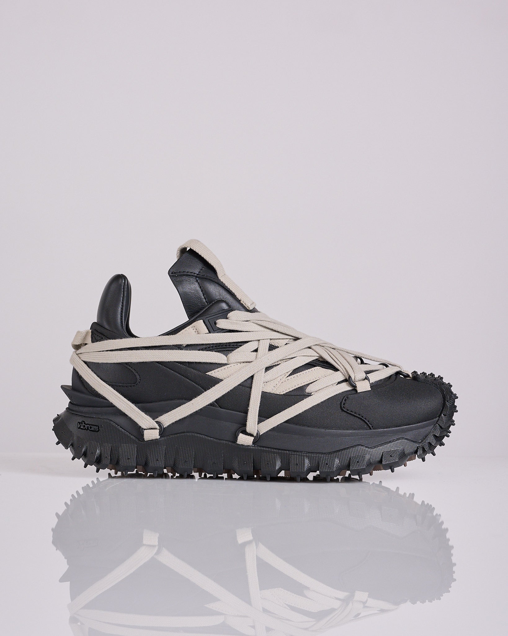 Rick Owens x Moncler Megalace Trailgrip Sneaker Black