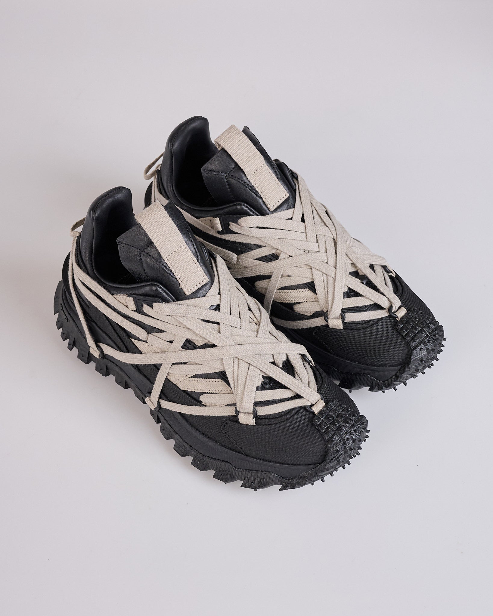 Rick Owens x Moncler Megalace Trailgrip Sneaker Black