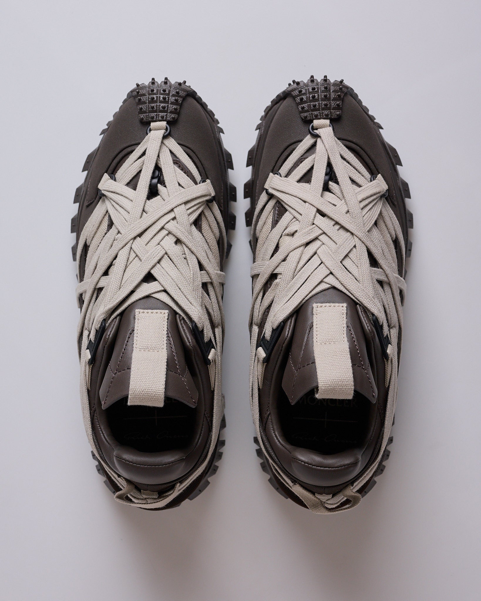 Rick Owens x Moncler Megalace Trailgrip Sneaker Dark Dust