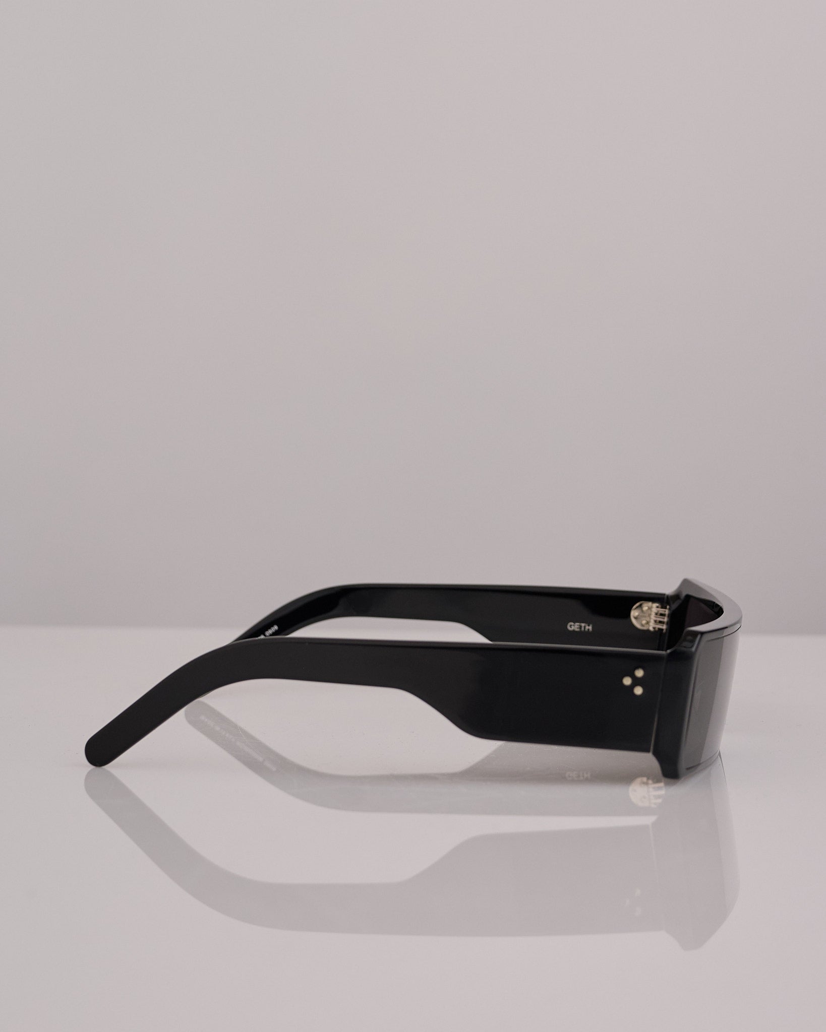Rick Owens Tower Gethshades Sunglass Black Black