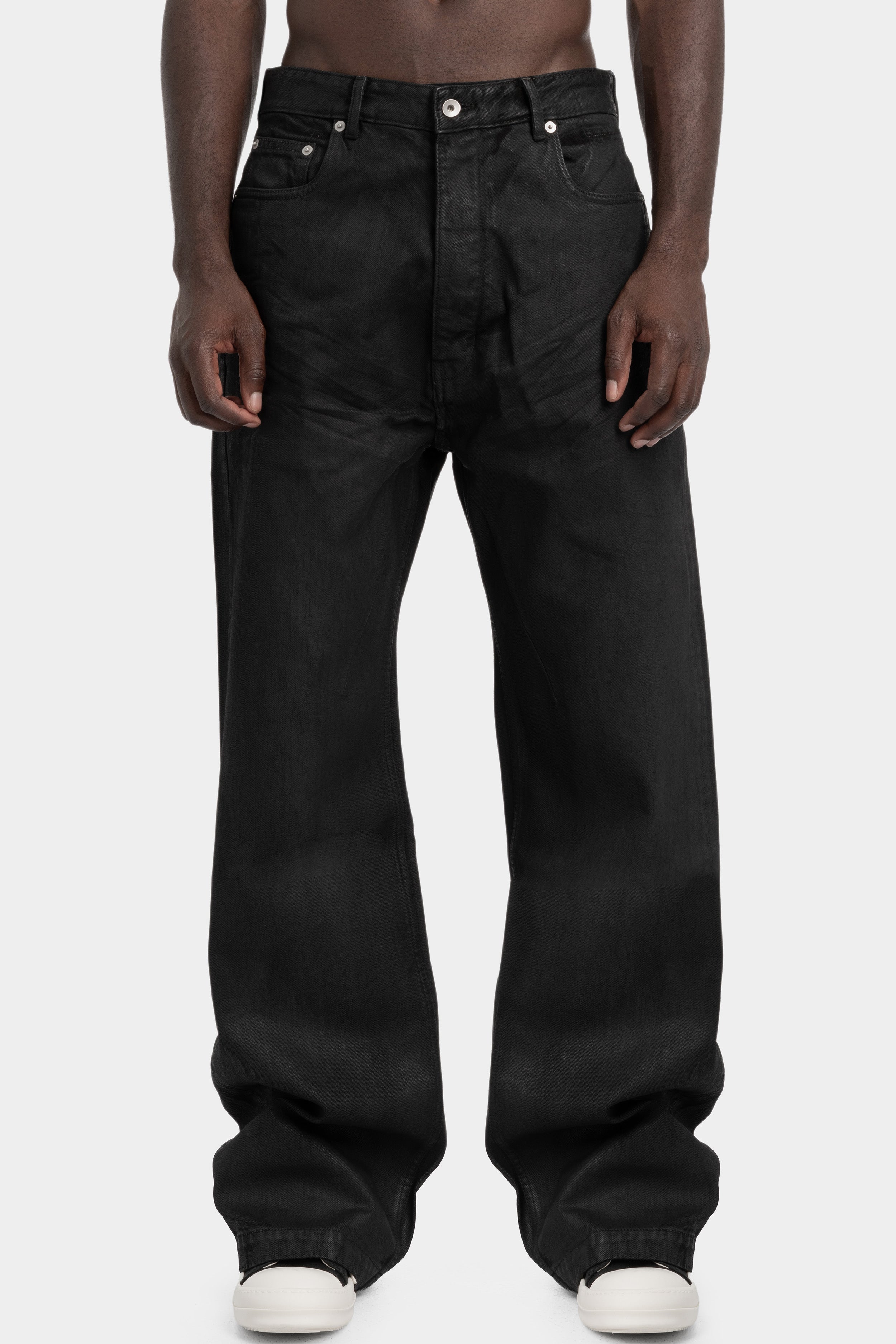 Geth jeans, Black waxed 13oz
