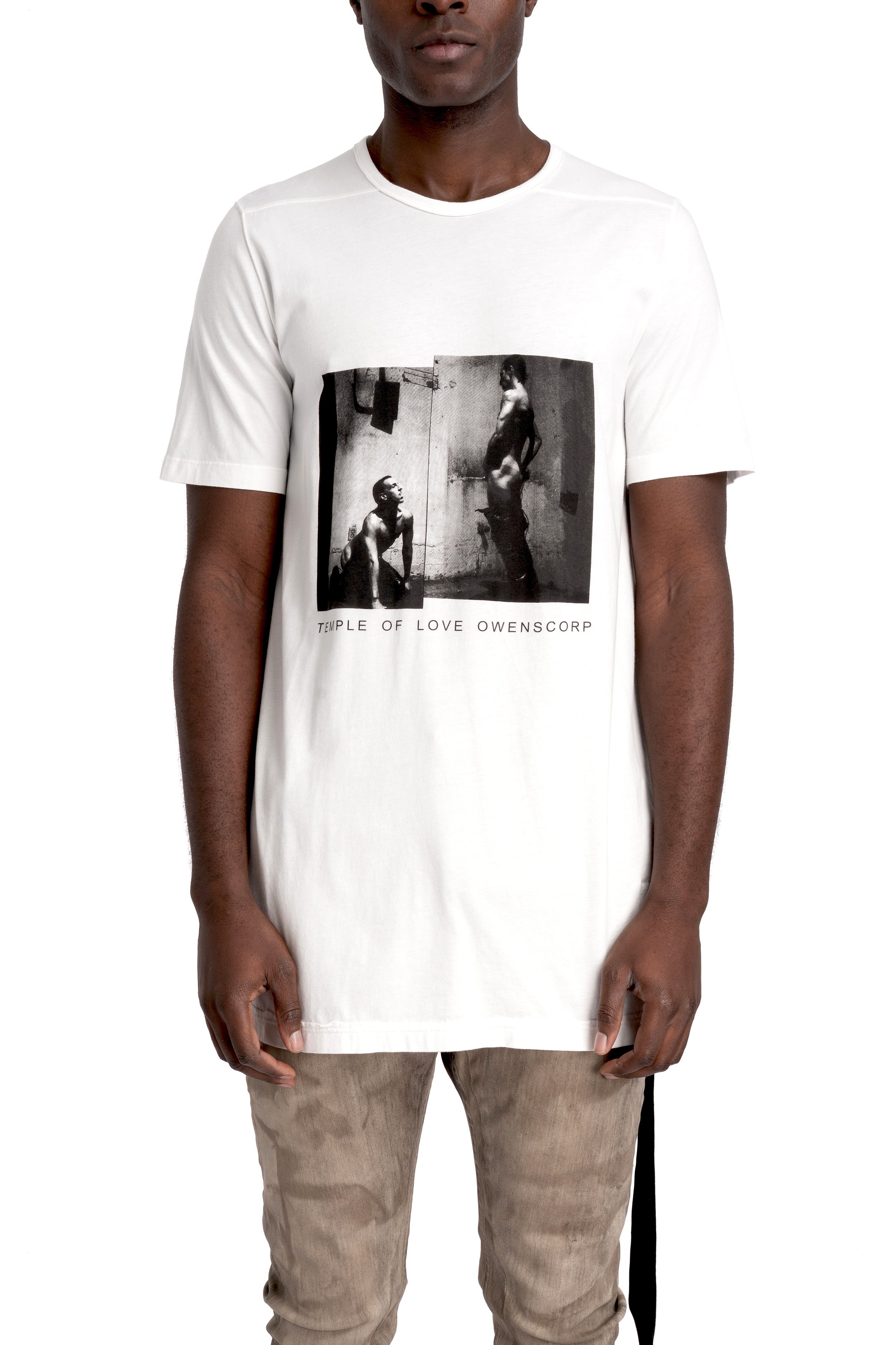 Level tee, RN / White / Rick Piss Print