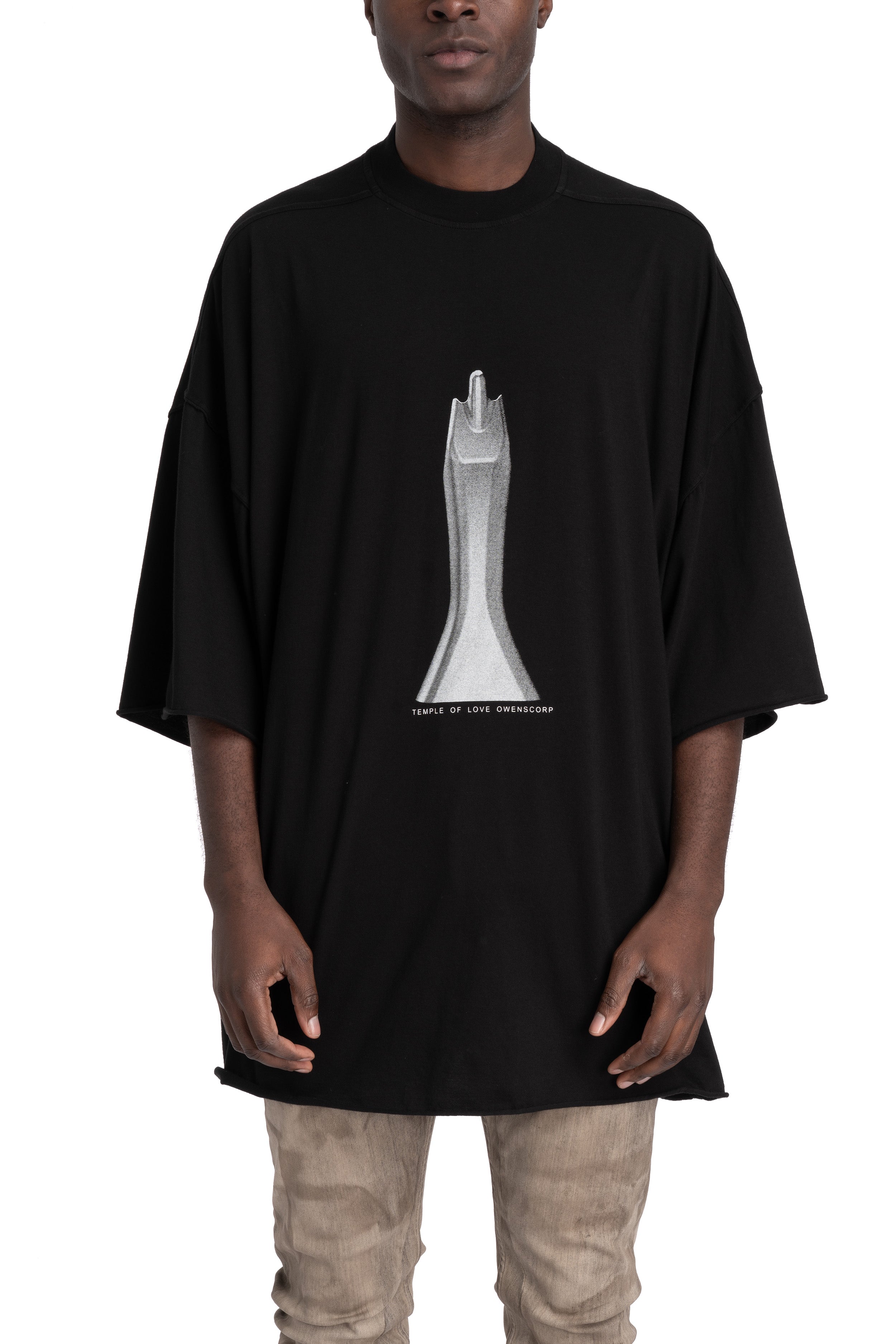 Tommy Oversized T-Shirt, RN / Black / Statue Print