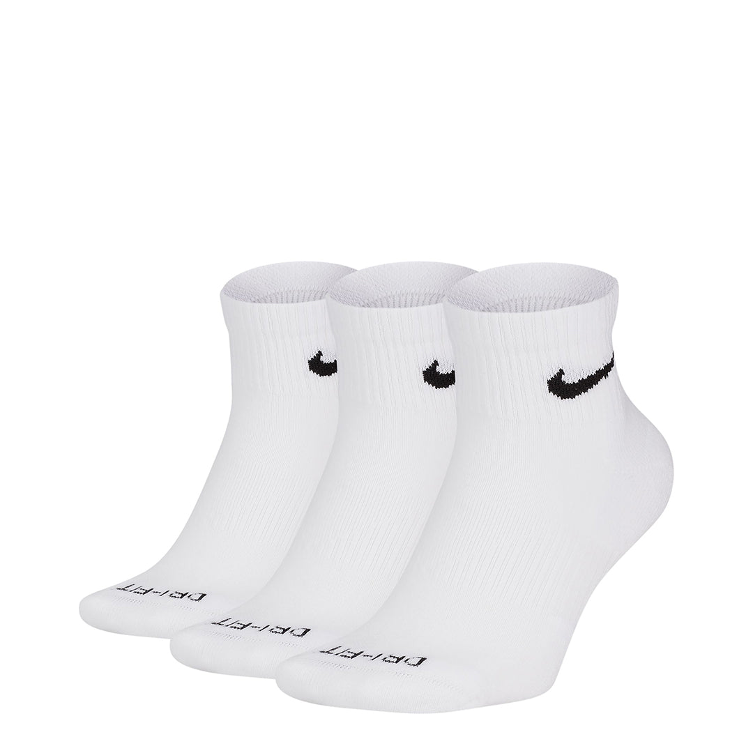 EVERYDAY PLUS CUSHIONED SOCKS 3 PACK WHITE