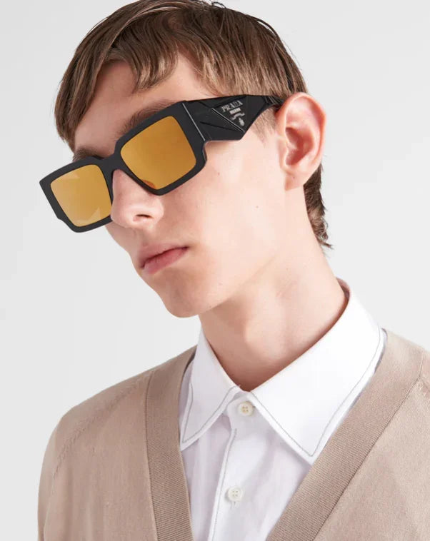 PRADA Sunglasses SPR12Z Acetate Sunglasses Bold design Unisex 🟥