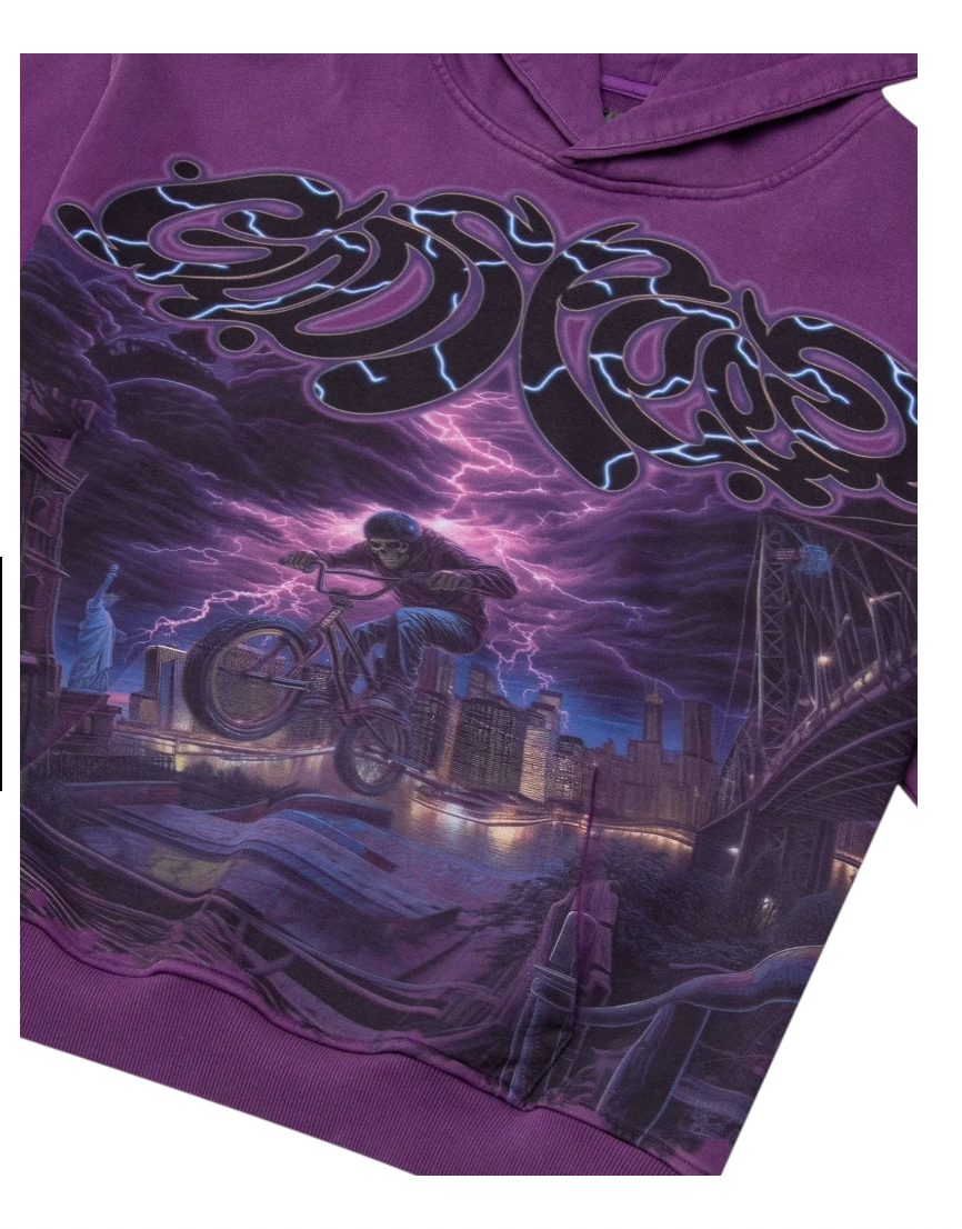 Godspeed B-M-X Hoodie (Purple)