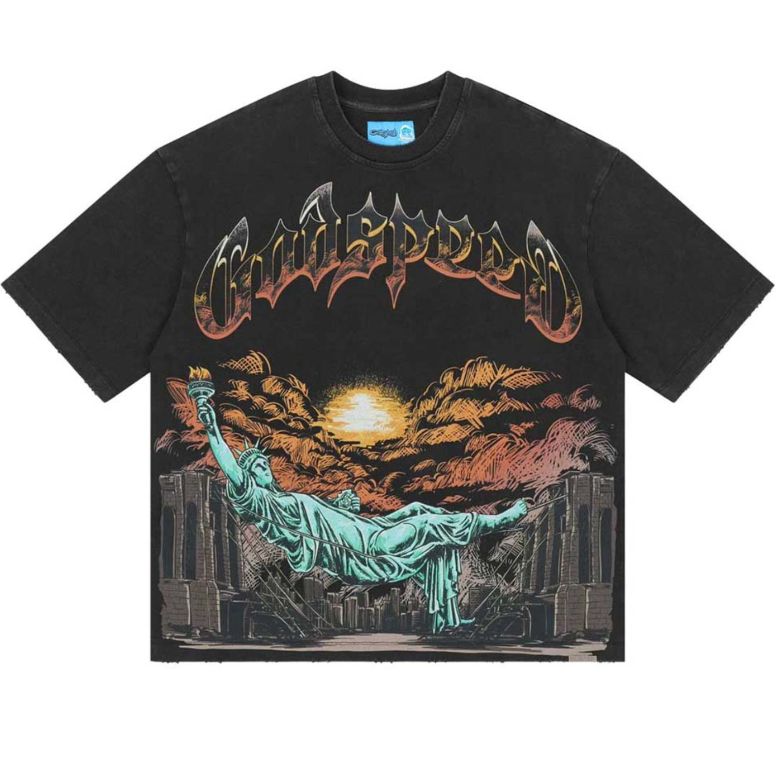 Godspeed "Burnt Bridges" Tee (Black)