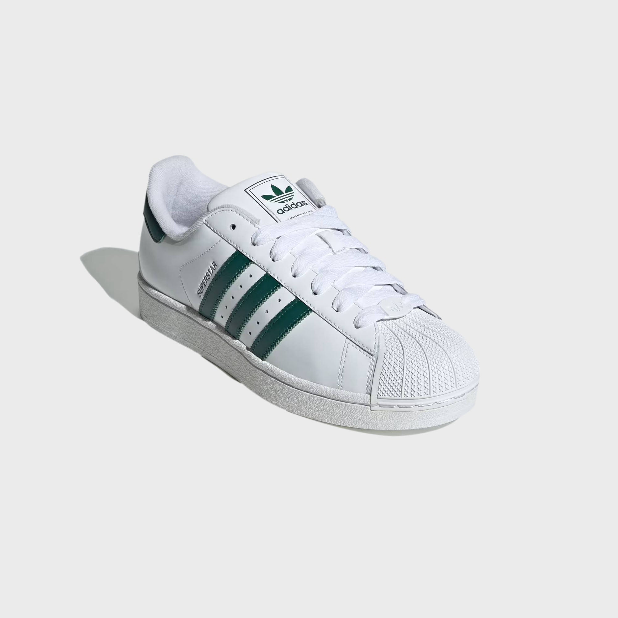 adidas Superstar II - Cloud White / Collegiate Green