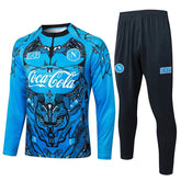 Naples Training Tracksuit 2025 2026 Blue Pattern