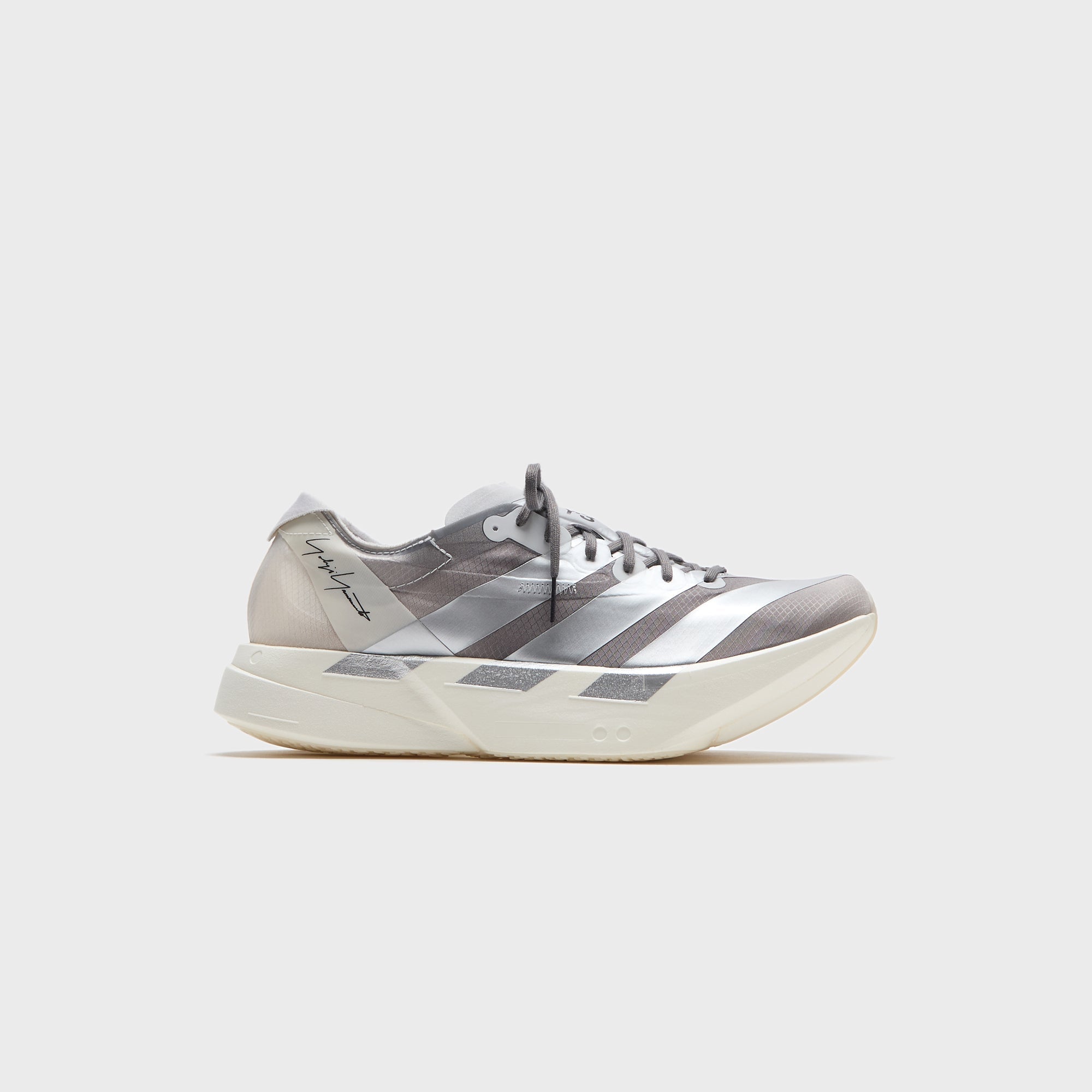 adidas Y-3 Adios Pro 4 - Chalk White / Silver Metallic / Light Solid Grey