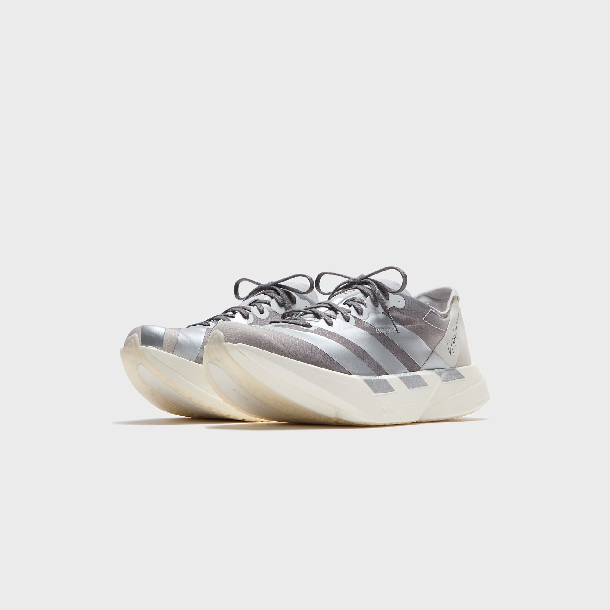 adidas Y-3 Adios Pro 4 - Chalk White / Silver Metallic / Light Solid Grey
