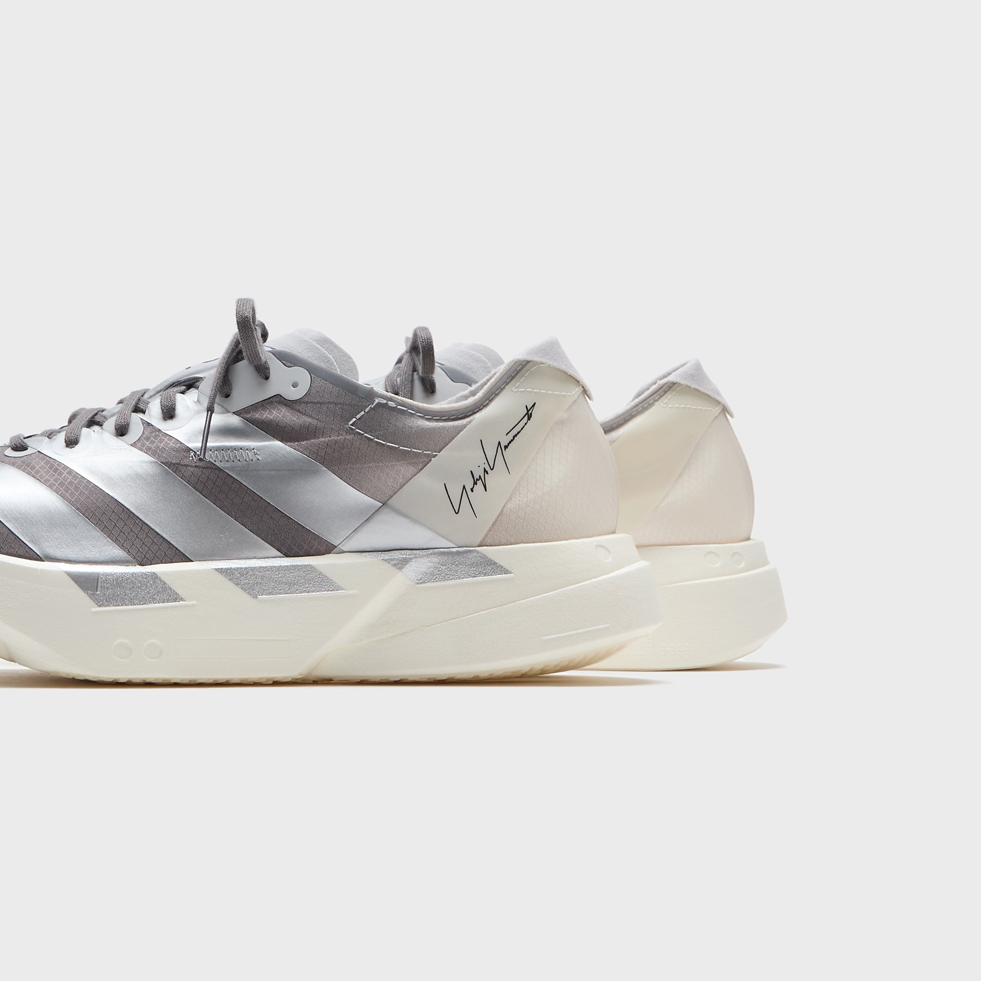 adidas Y-3 Adios Pro 4 - Chalk White / Silver Metallic / Light Solid Grey