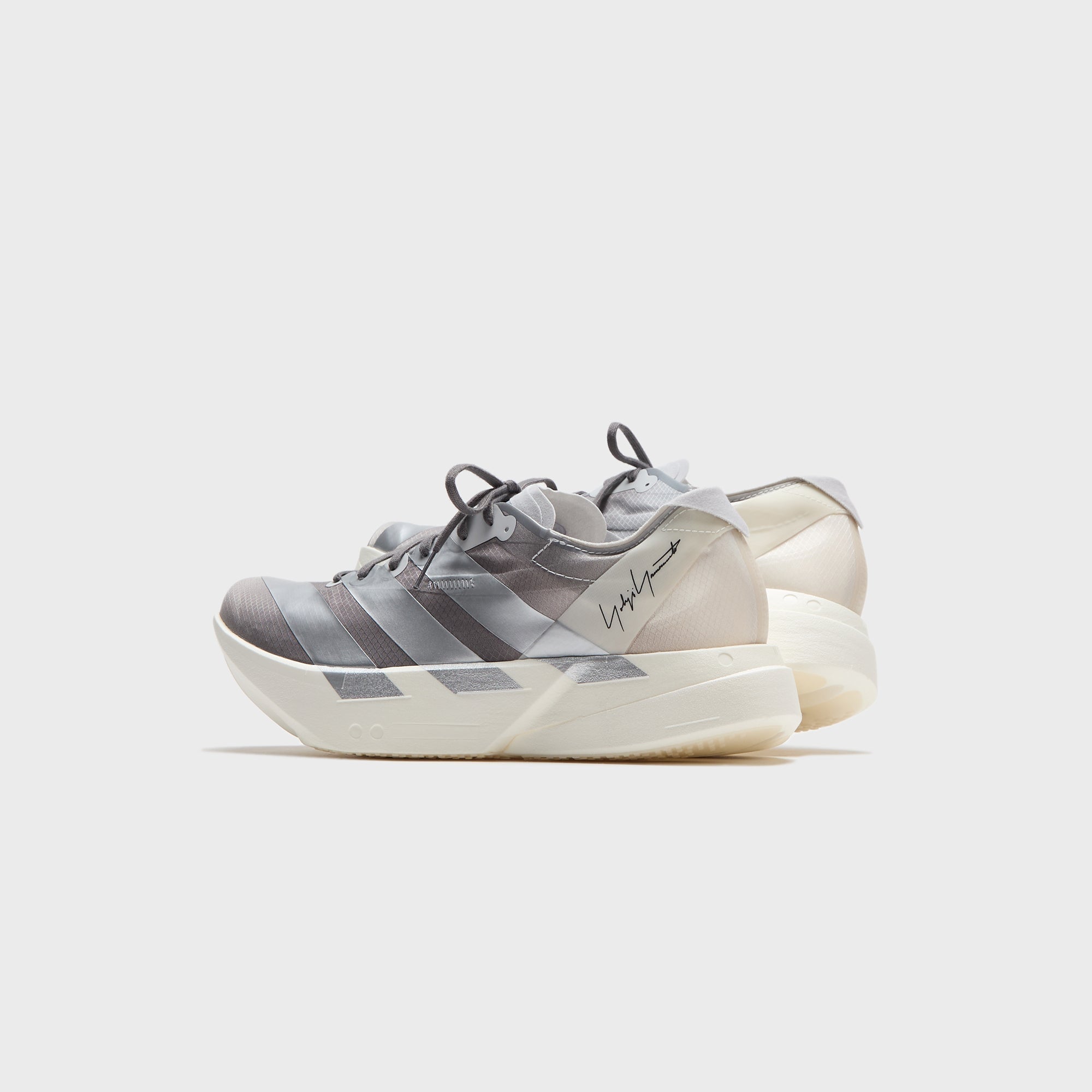adidas Y-3 Adios Pro 4 - Chalk White / Silver Metallic / Light Solid Grey