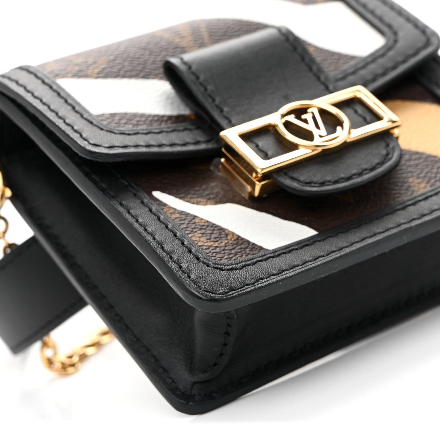 X LOL Monogram Bumbag Dauphine BB Gold Silver
