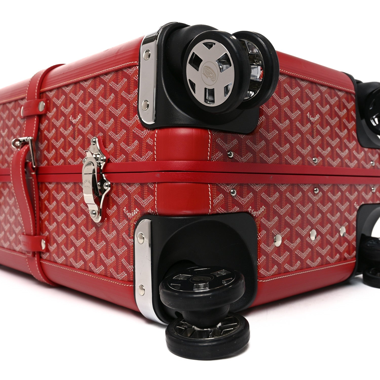 Goyardine Bourget PM Red