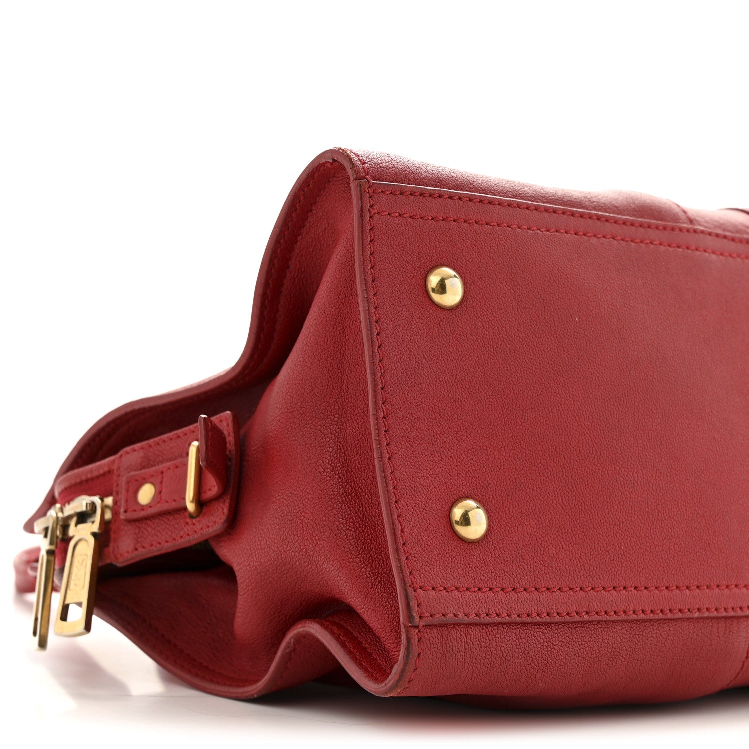 Sheepskin Small Cabas ChYc Red