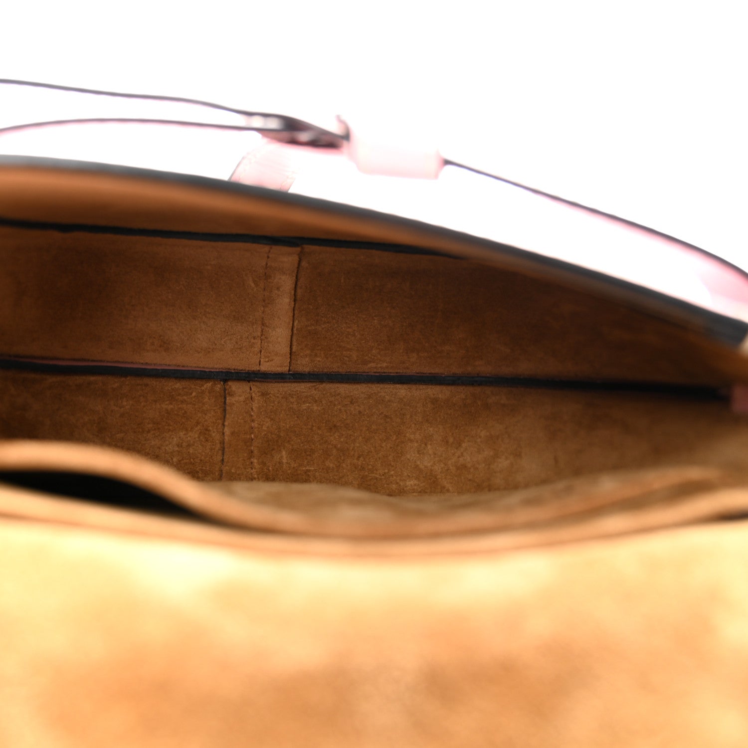Calfskin Mini Gate Belt Bag Pastel Pink