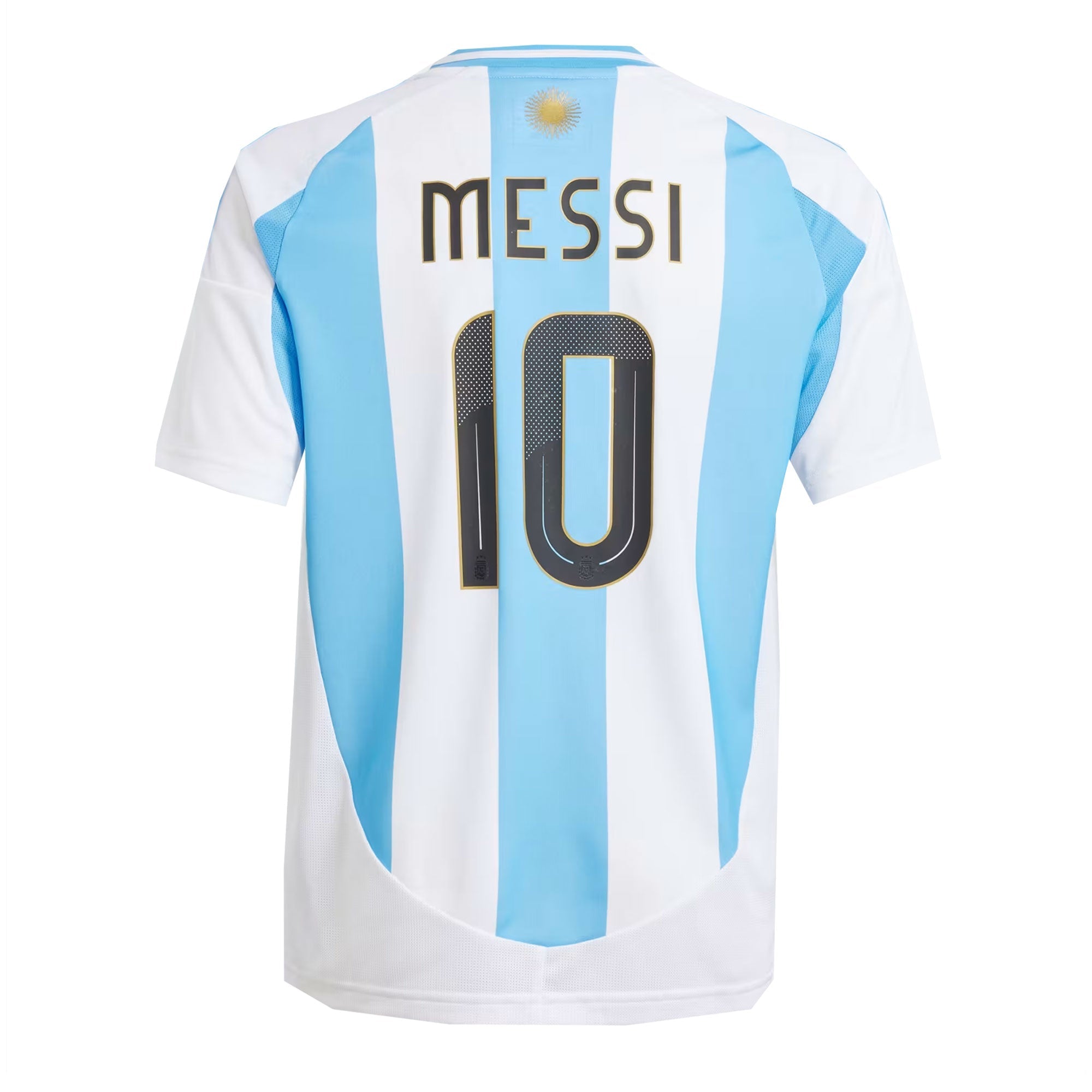 adidas Argentina Kids Home Stadium 2024/25 Jersey w/ Messi
