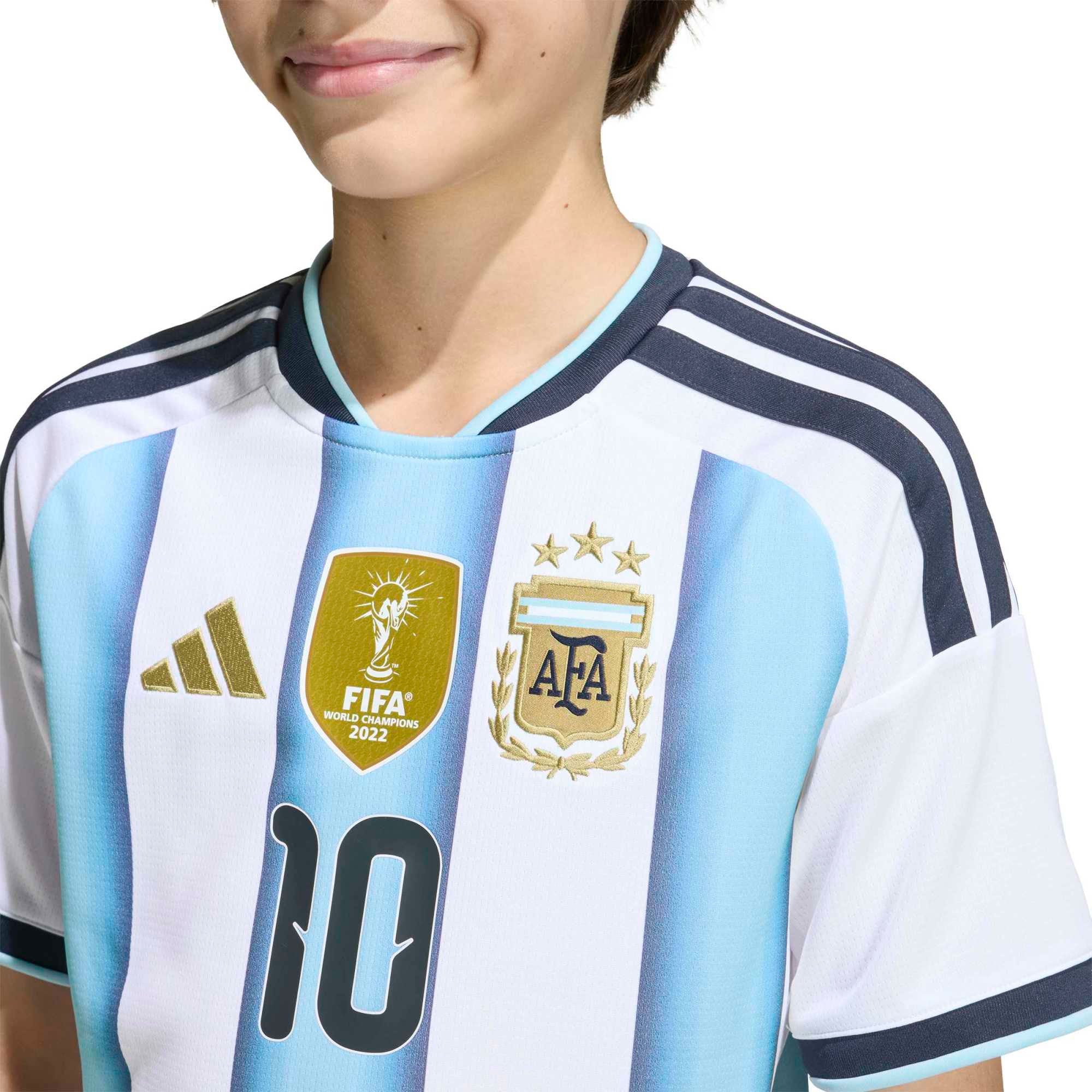 adidas Argentina Kids Home Stadium 2026 Jersey w/ Messi