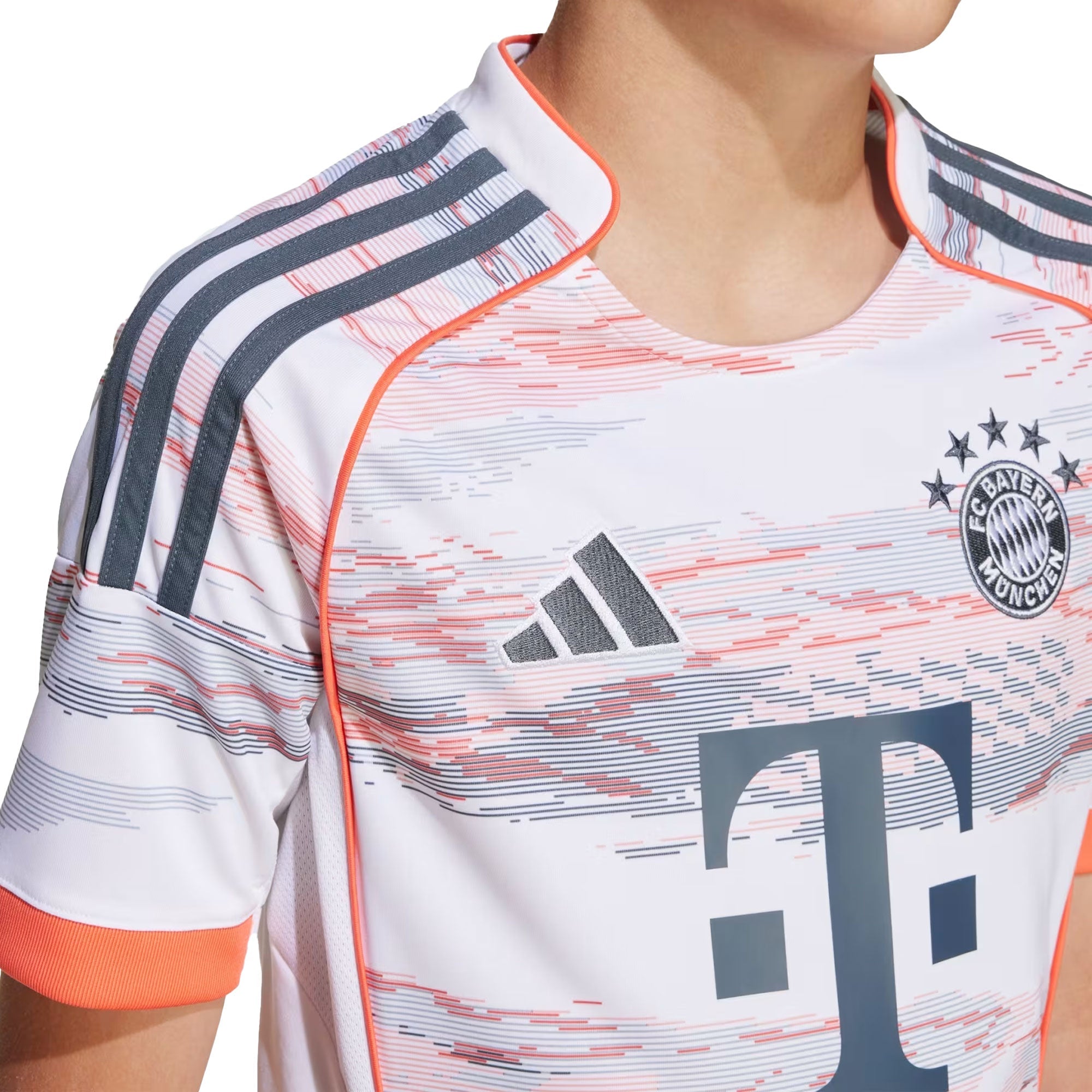 adidas FC Bayern Munich Kids Away Stadium 2025/26 Jersey
