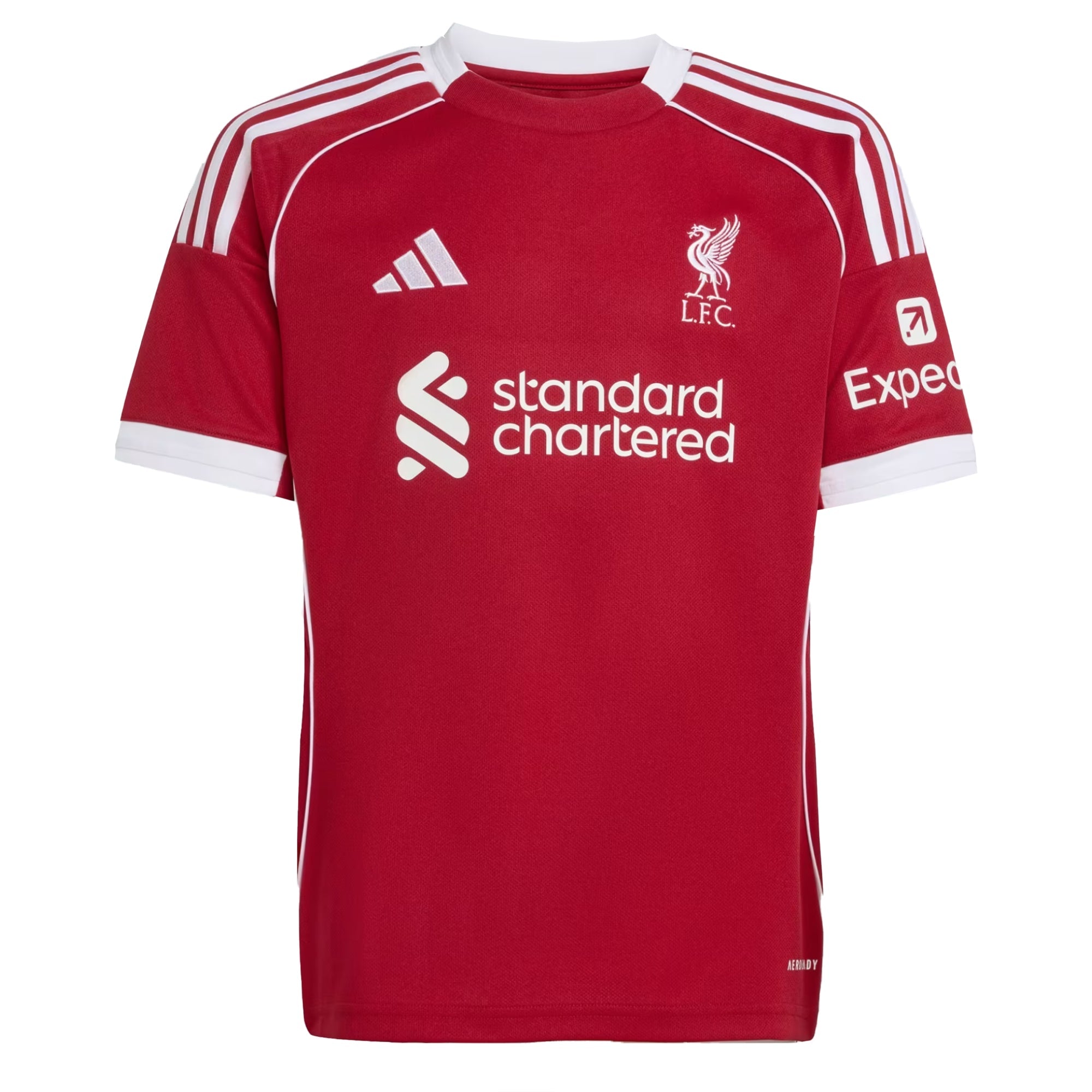 adidas Liverpool Kids Home Stadium 2025/26 Jersey