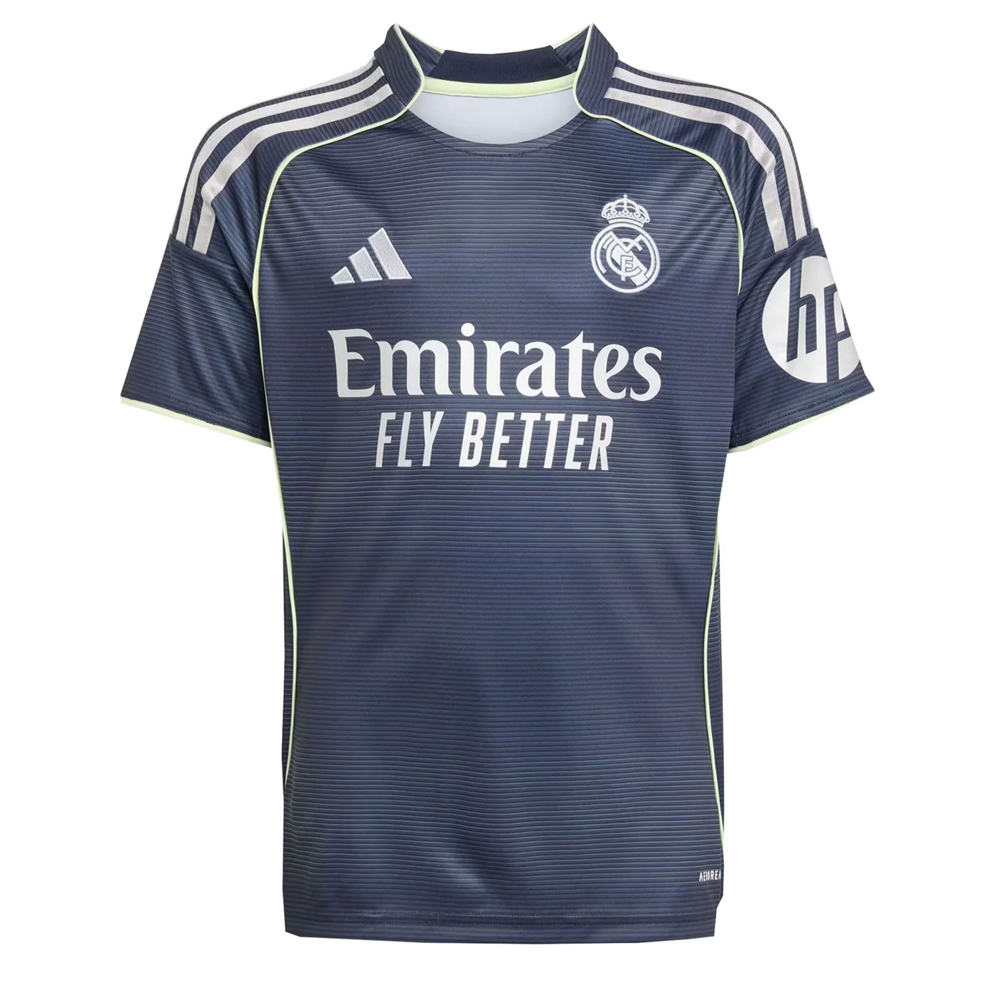 adidas Real Madrid Kids Away Stadium 2025/26 Jersey w/ Mbappe