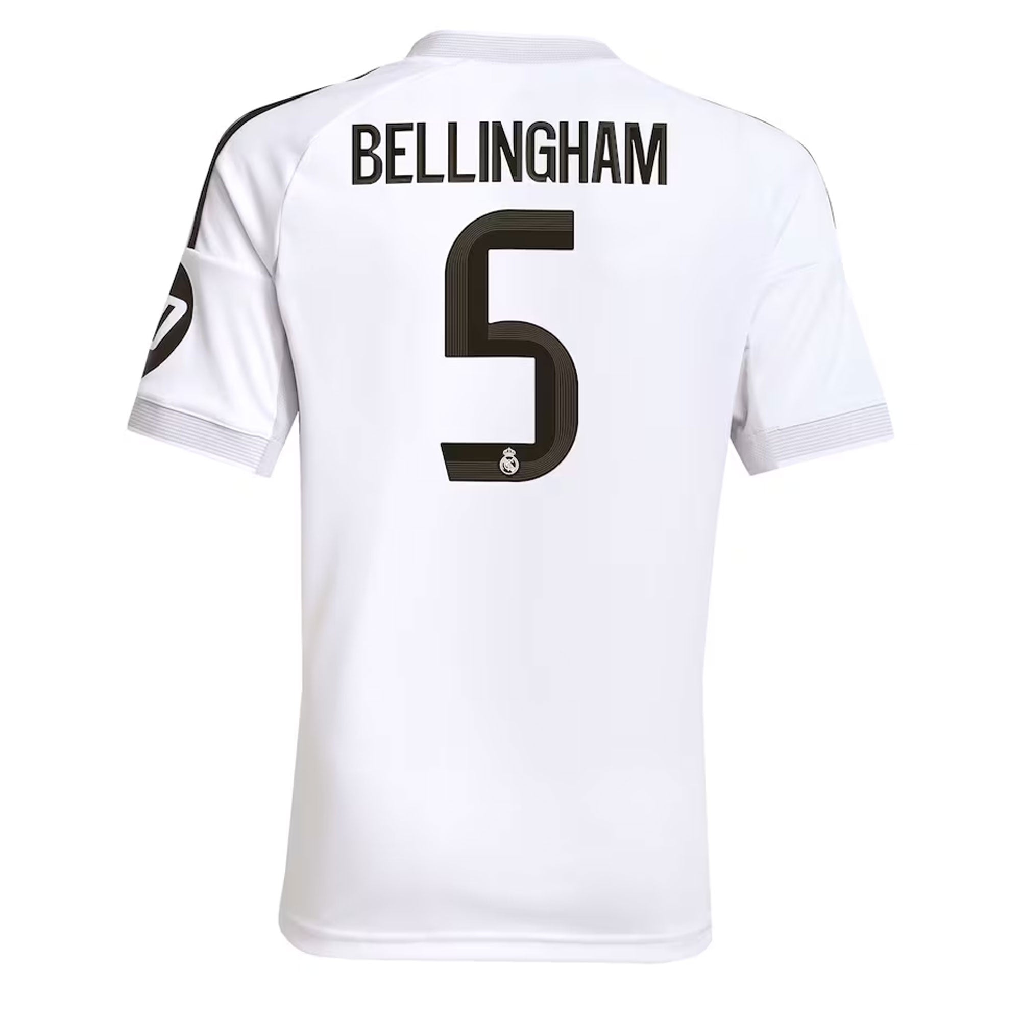 adidas Real Madrid Kids Home Stadium 2025/26 Jersey w/ Bellingham