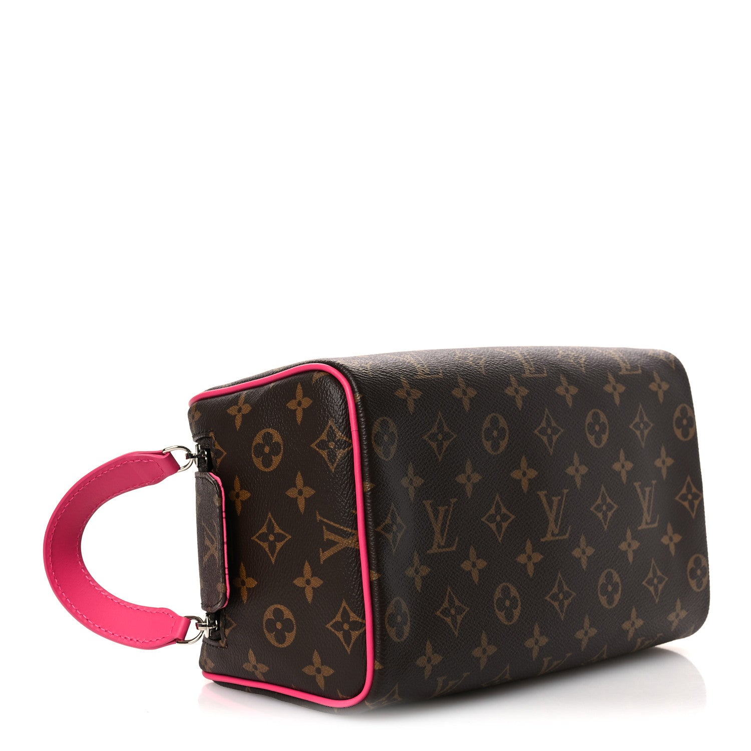 Monogram Macassar Dopp Kit Toilet Pouch Pondichery Pink