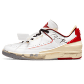 Off White Air Jordan 2 Retro Low SP ‘White Varsity Red’