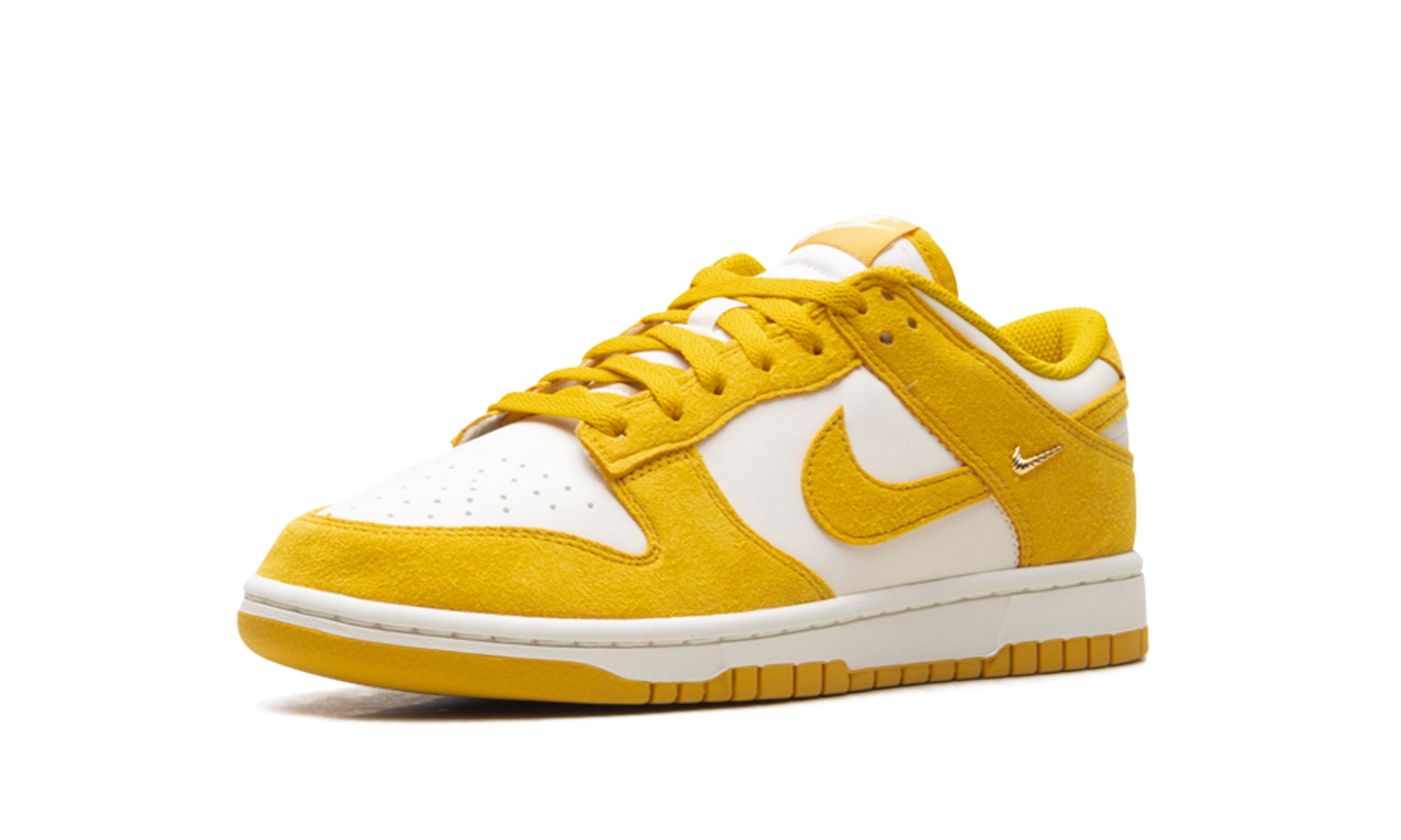 Dunk Low WMNS "Dark Sulfur Gold Mini Swoosh" IB4417 101