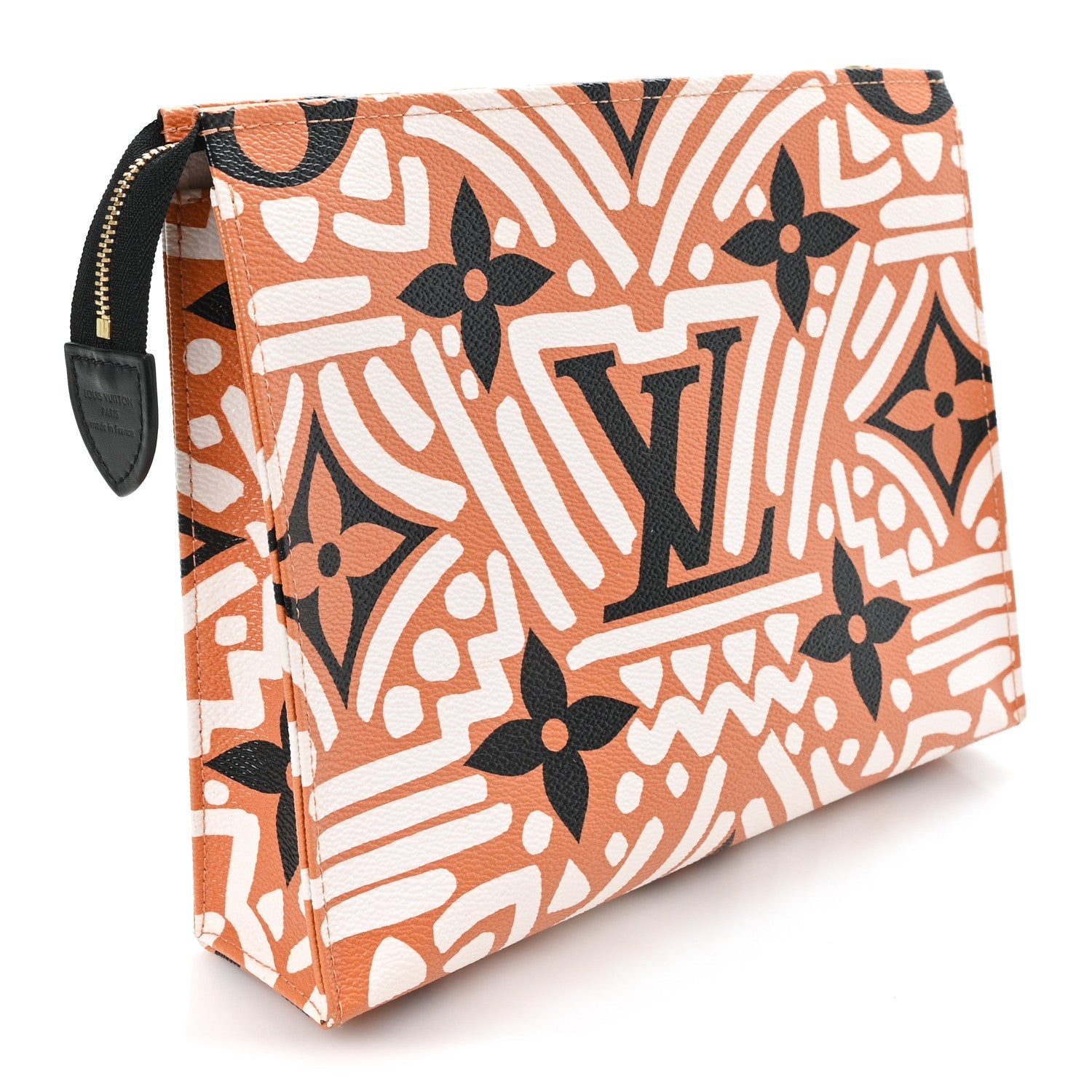 Monogram Giant Crafty Pochette Toiletry 26 Creme Caramel