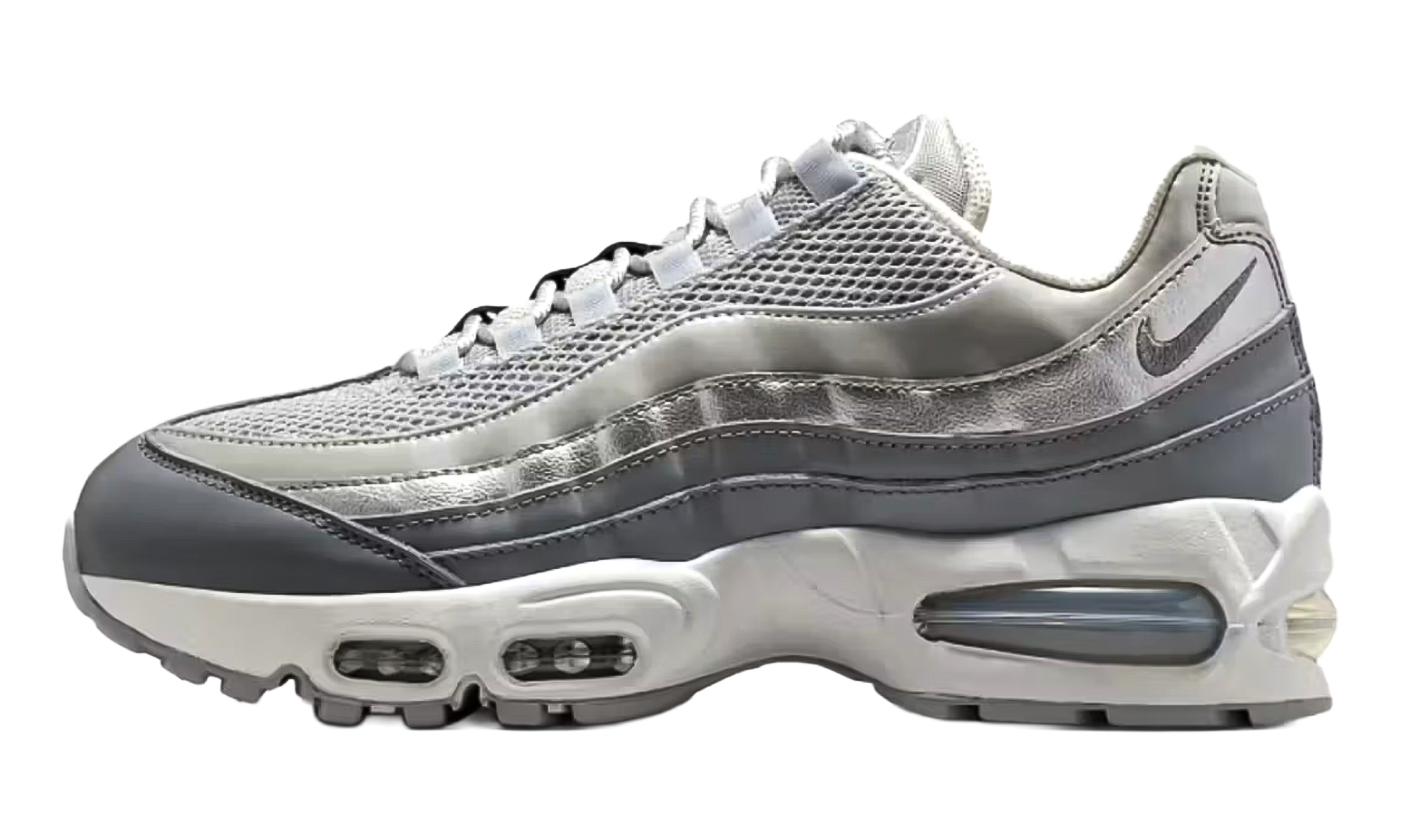 Air Max 95 SE WMNS "Big Bubble Grey Fog Silver" IB6398 001