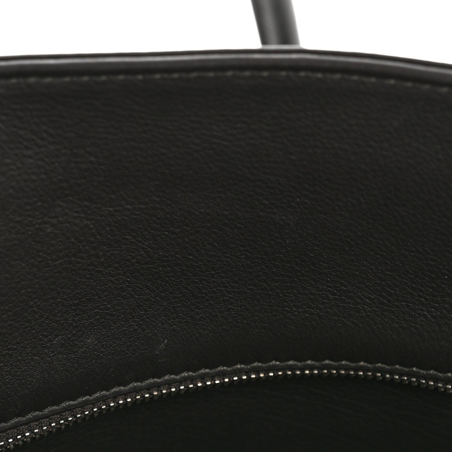 Grained Calfskin Terrasse Bag Dark Brown