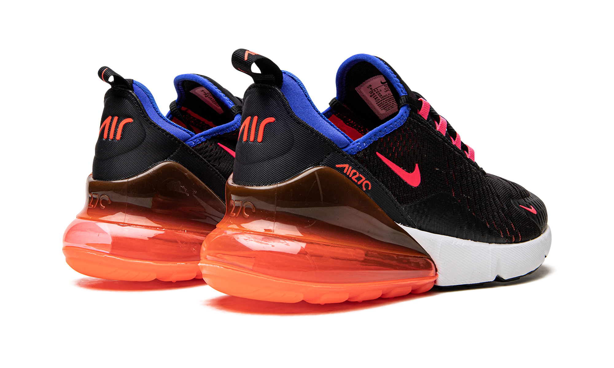 AIR MAX 270 MNS WMNS "Black Bright Crimson" DZ4407 600