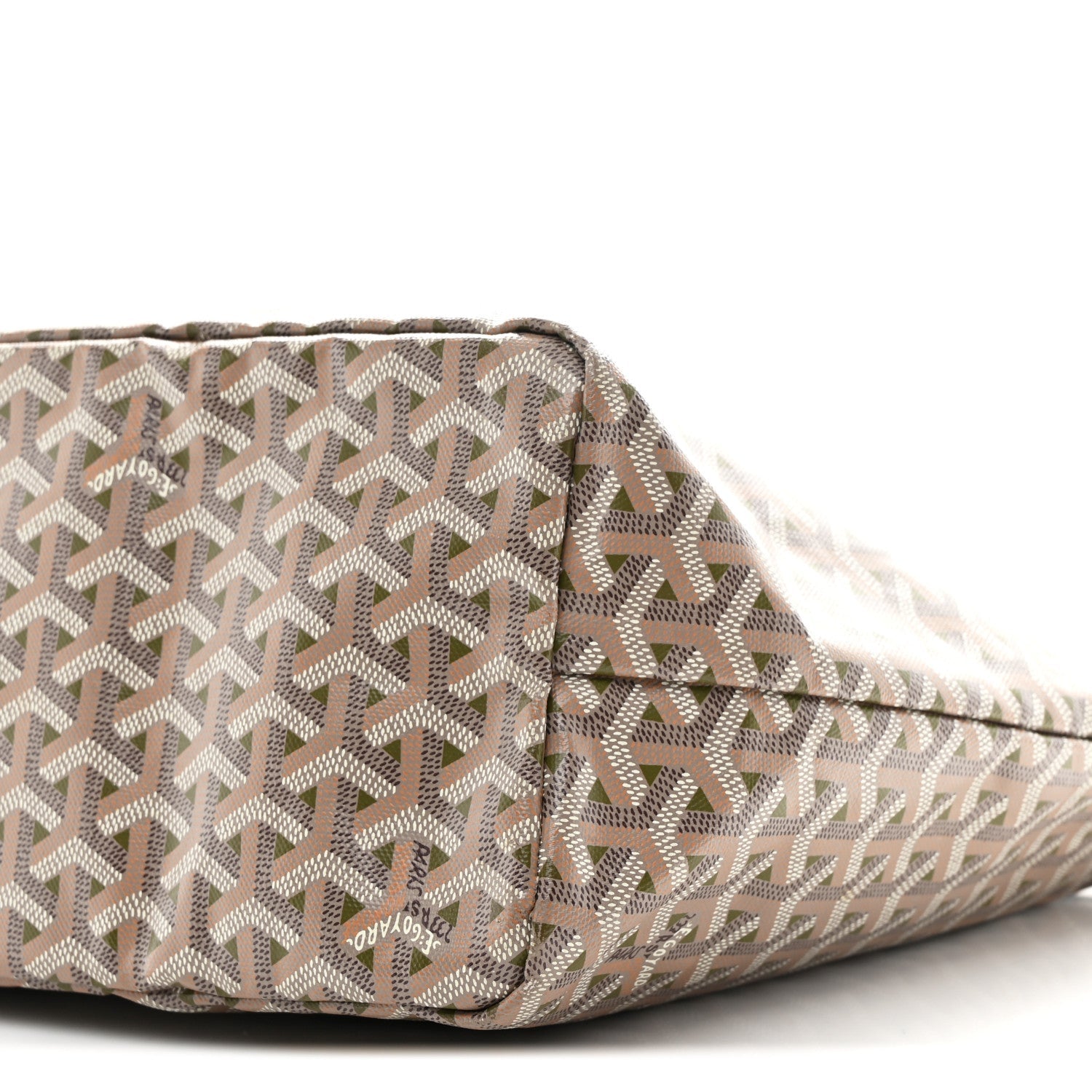 Goyardine Saint Louis Claire Voie PM Grege Khaki