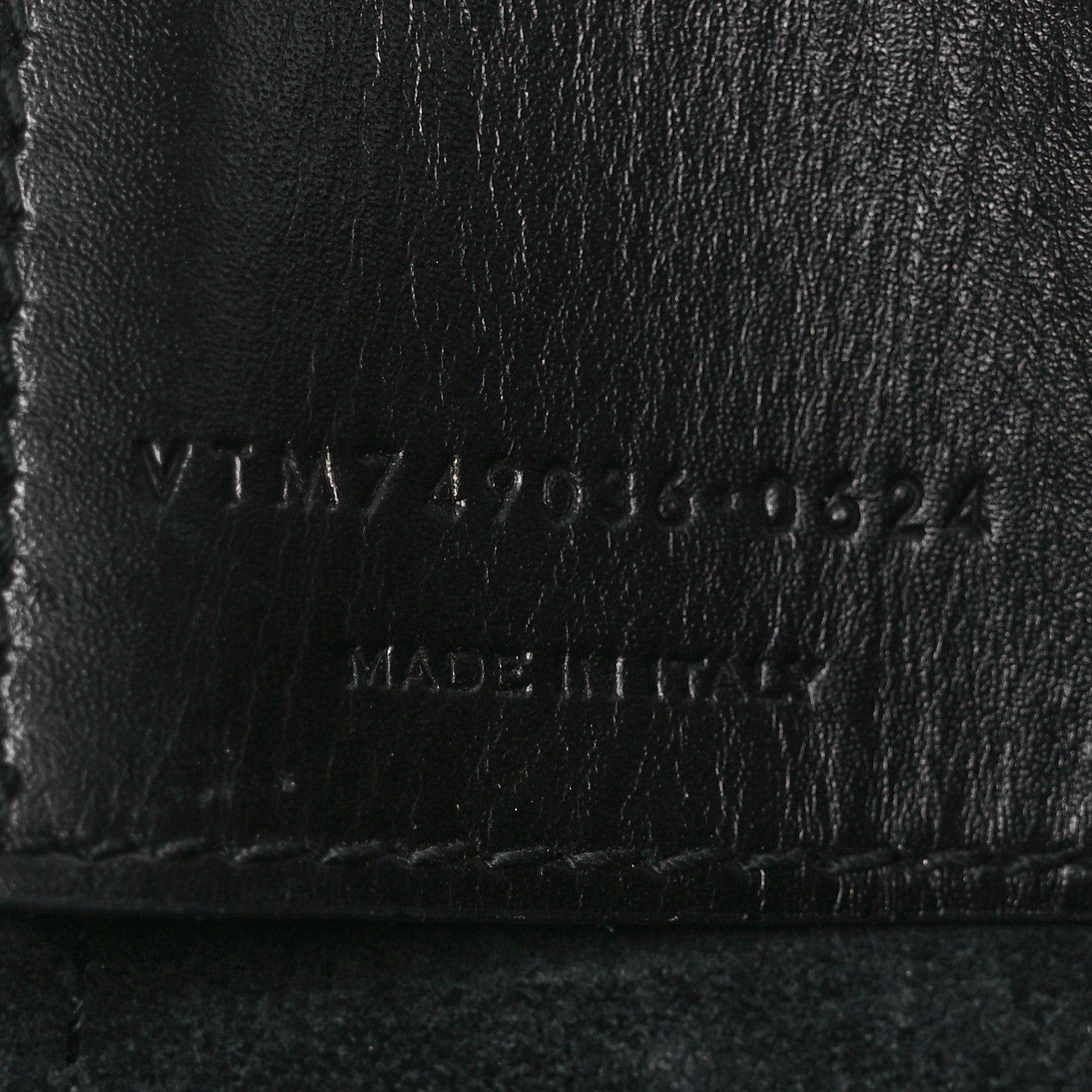 Smooth Shiny Calfskin Monogram Le 37 Small Bucket Bag Black