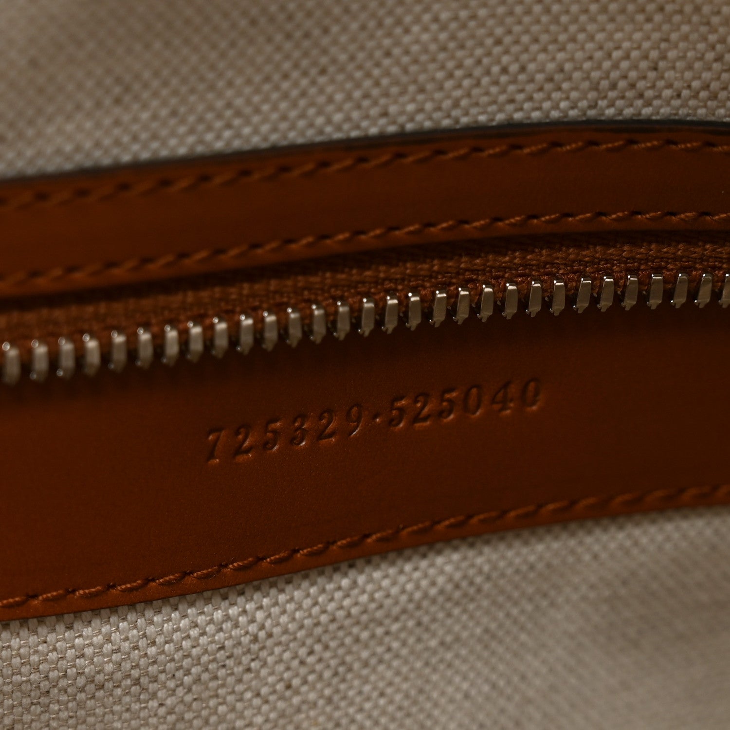 Calfskin GG Tennis Embossed Duffle Bag Brown