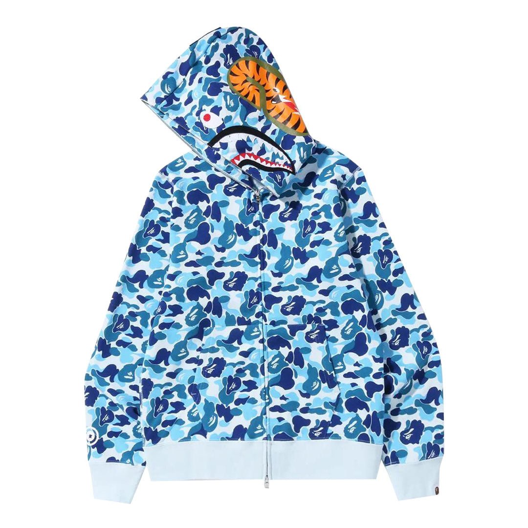 BAPE ABC Camo Shark Full Zip Hoodie &