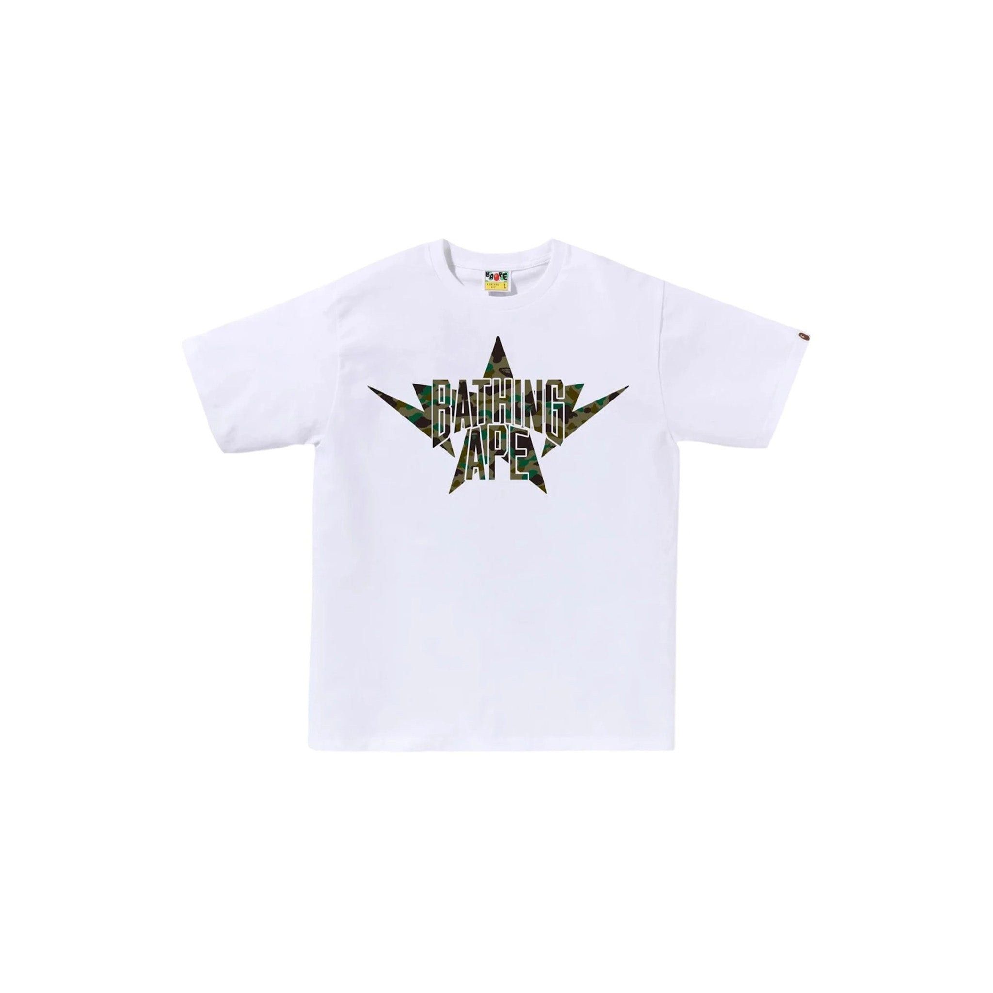 Bape 1st Camo Twin STA NYC Tee White
