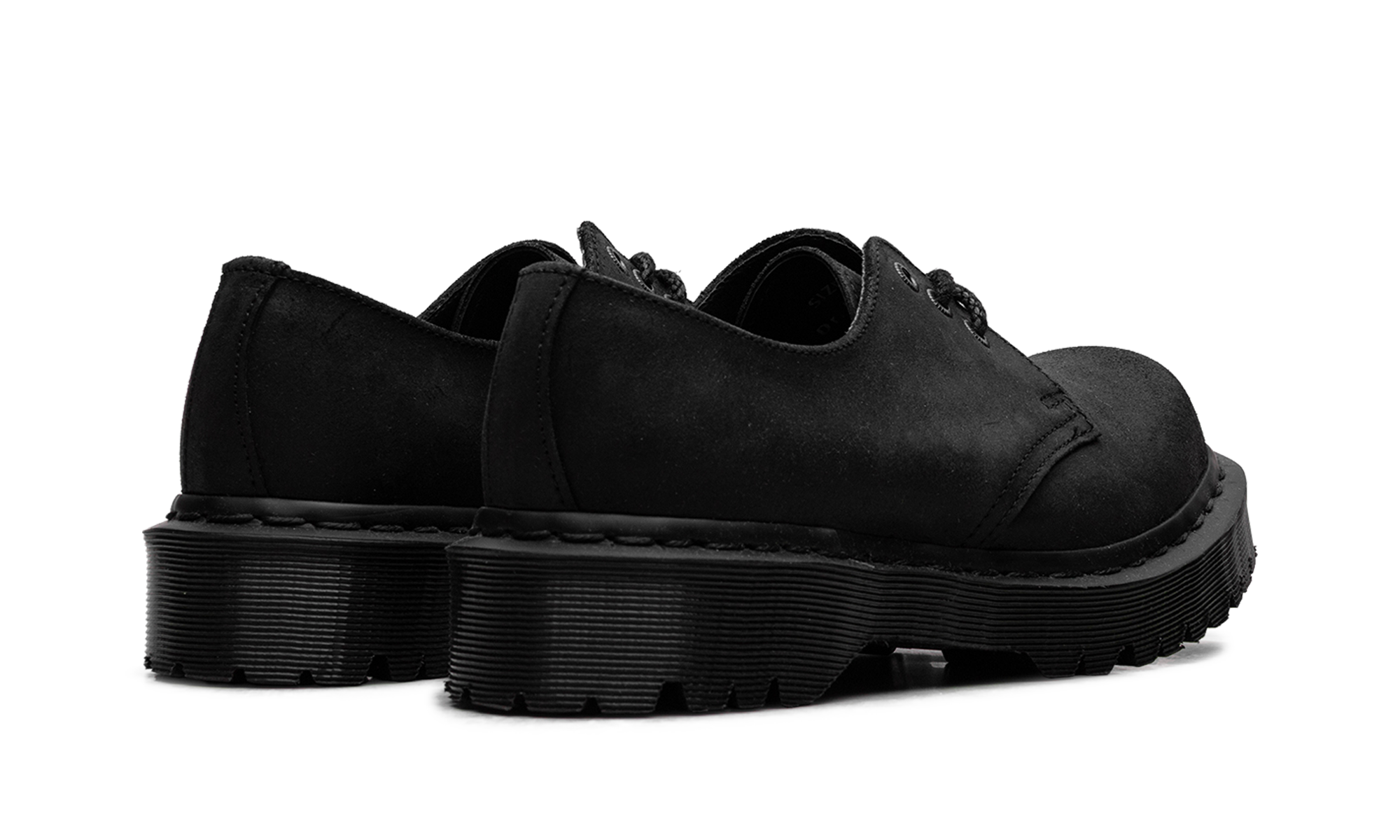 1461 Wax Commander Derbys "Black" 40615001