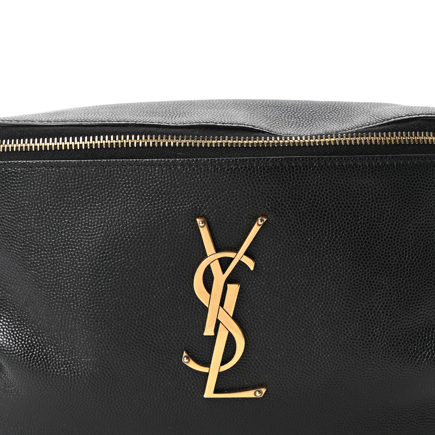 Grain De Poudre Monogram Belt Bag Black