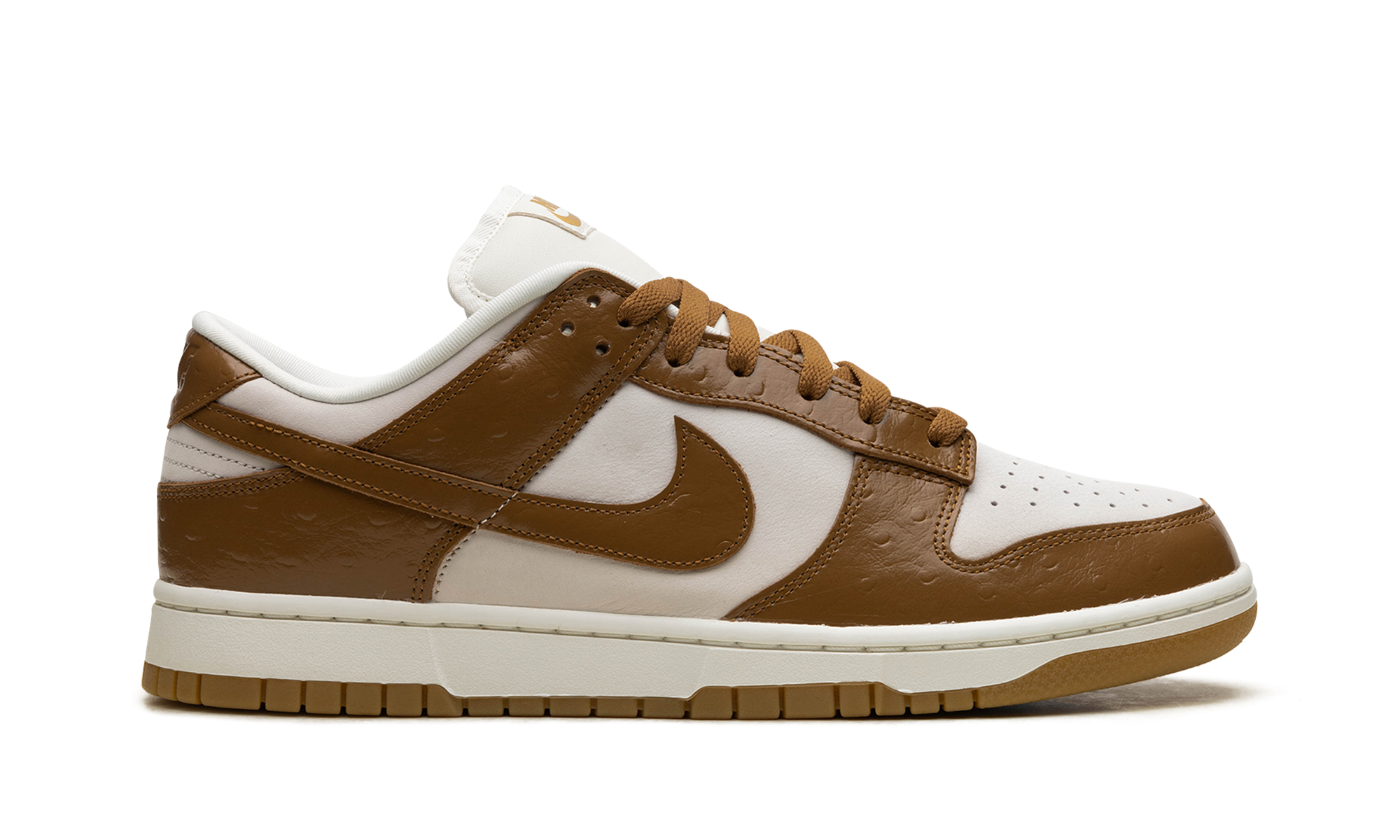 DUNK LOW WMNS "Brown Ostrich" FJ2260 001