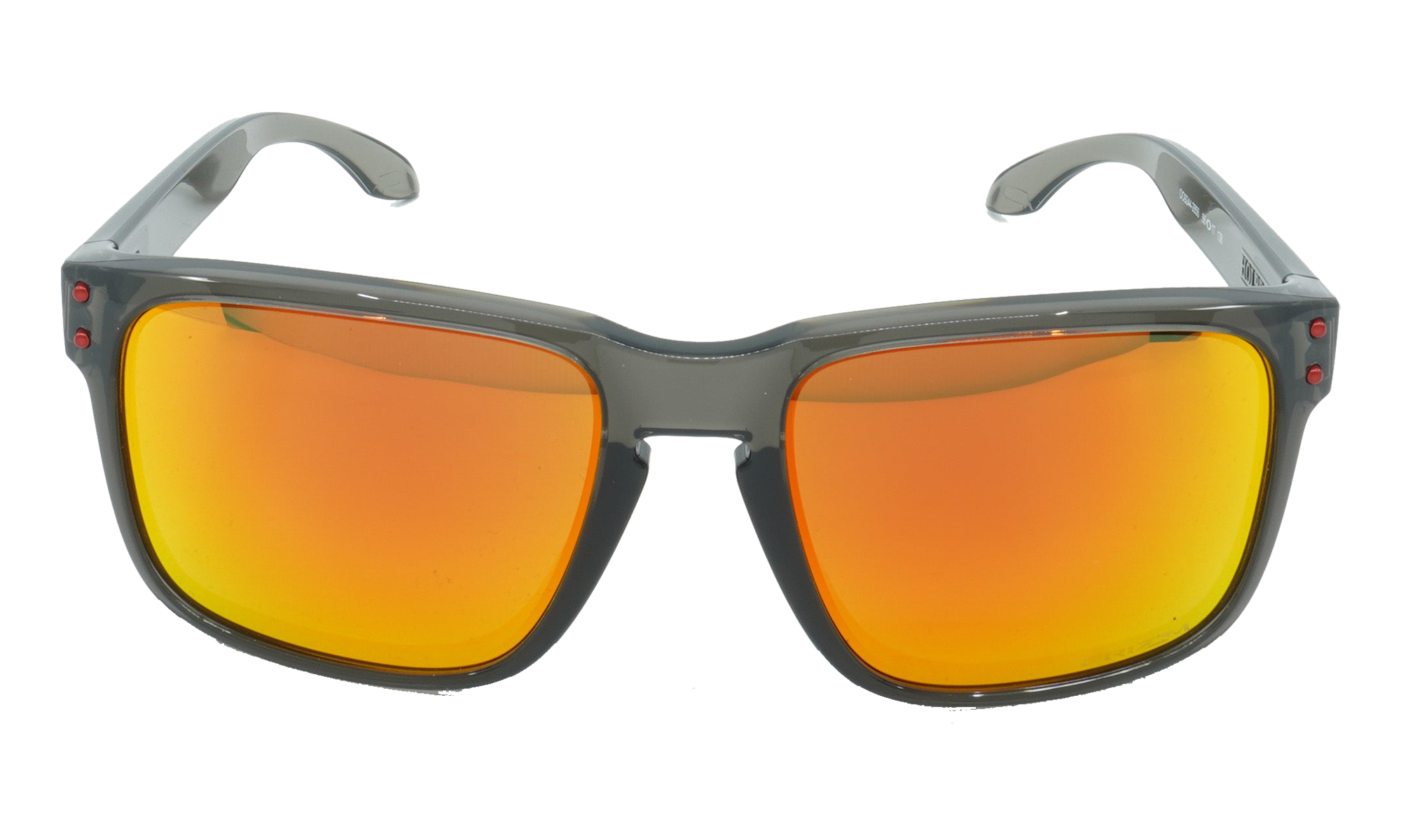 (Global Fit) Holbrook Sunglasses "Grey Smoke / PRIZM Ruby Iridium" OO9244 28