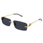 Cartier Eyewear CT0430S-001 Panthere De Cartier Gold Grey Rimless Sunglasses