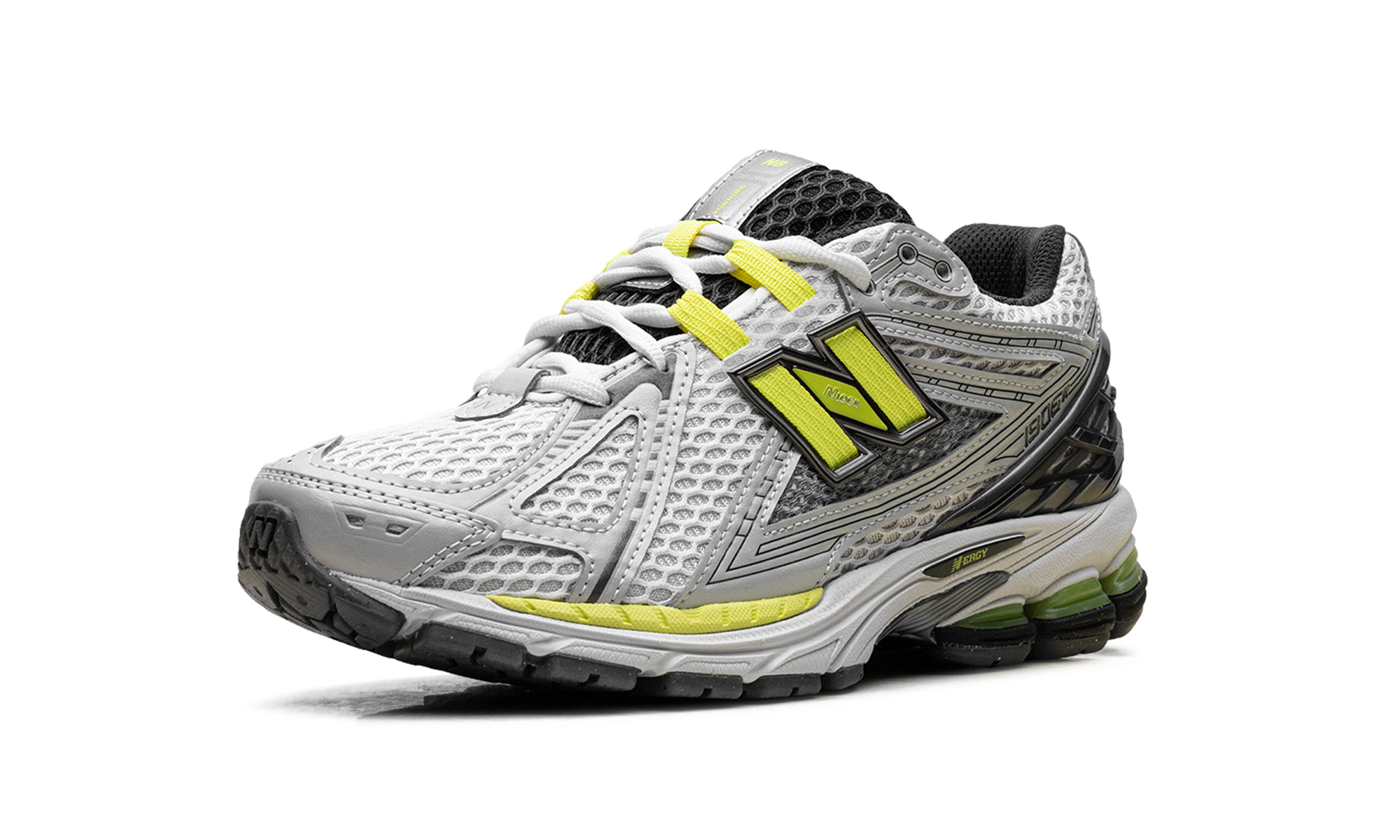 1906 "Light Silver Metallic/Alkaline Green" U190652H