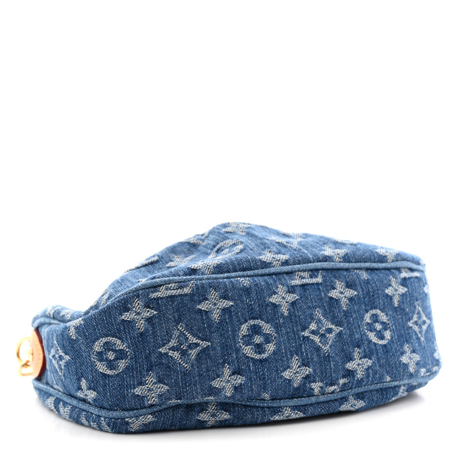Monogram Denim Pochette Valley Blue