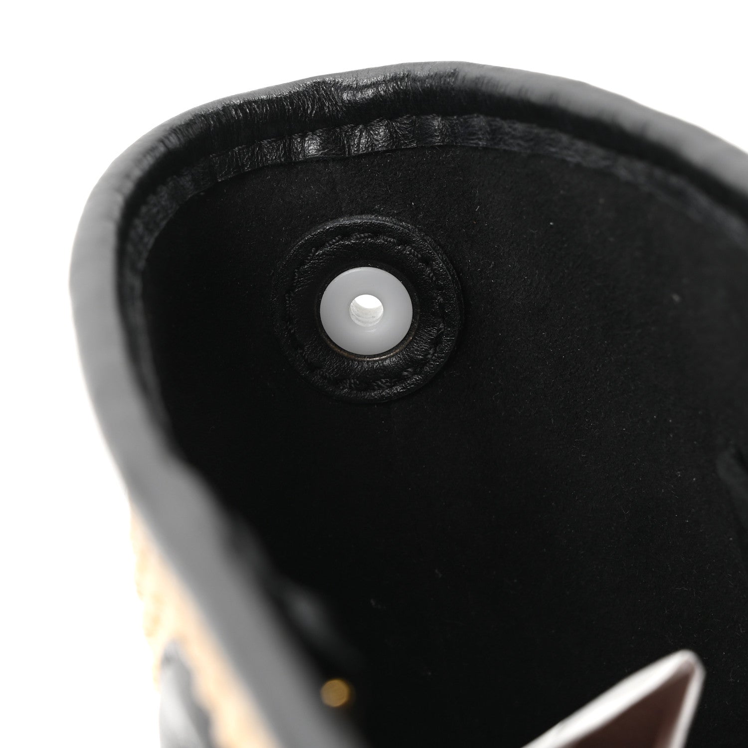 Raffia Petit Bucket Black