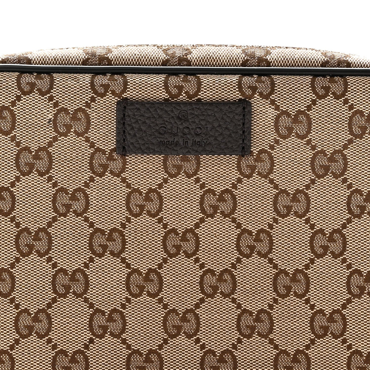 Monogram Belt Bag Dark Brown